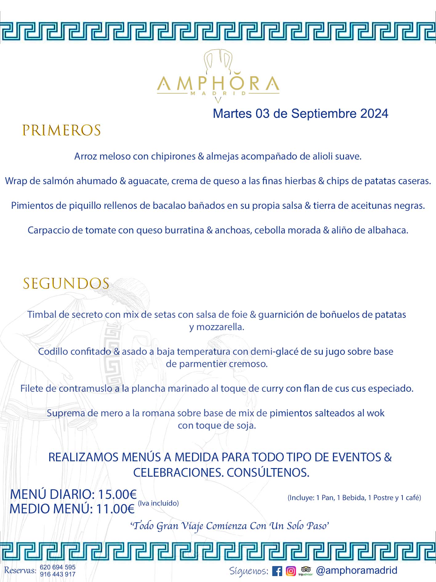 MENÚS DEL DÍA ALCORCÓN MENÚ DEL MARTES 3 DE SEPTIEMBRE DE 2024 MENÚS DIARIOS MEJORES MENÚS RESTAURANTES ALCORCÓN RESTAURANTE AMPHORA TERRAZA EN ALCORCÓN (DISPONEMOS DE UNA GRAN TERRAZA) Av. Leganés, 54 28923 · Alcorcón · Madrid · España. 91 644 39 17 620 694 595 También realizamos menús especiales a medida personalizados a grupos para todo tipo de eventos, como celebraciones, comidas o cenas de empresas, bautizos, bodas, cumpleaños, cenas o comidas de navidad 2023 2024, etc. Consúltenos o visite nuestras excelentes y amplias instalaciones y les prepararemos el menú más ajustado a sus necesidades y presupuesto. #RestaurantesEventos #RestaurantesMenúsCelebraciones #RestaurantesSalonesBodasBautizosComuniones #MenúsEspecialesparaEventosAlcorcón #MenúsCelebracionesAlcorcón #RestaurantesSalonesMenúsEspecialesGrupos #RestaurantesMenúsCumpleaños #ComidasCenasEmpresasAlcorcón #MenúsparaCenasComidasEventosEmpresasMadrid #MejoresTerrazasMadrid #MejorTerrazaAlcorcónMadrid #PresupuestosMenúsBodasComunionesBautizosAlcorcón #RestaurantesSecretosconEncantoMadrid #RestaurantesMenúsCenasComidasGruposEmpresasNavidadesAlcorcon #SalonesComidasCenasEmpresasAlcorcón #MenúsEventos #MenúsBodas #MenúsComuniones #MenúsCumpleaños #MenúsBautizos #MenúsEventosAlcorcón #MenúsBodasAlcorcón #MenúsComunionesAlcorcón #MenúsCumpleañosAlcorcón #MenúsBautizosAlcorcón #MenúsNavidadAlcorcón #MenúsComidasNavidad #MenúsCenasNavidad #SalonesEventosAlcorcón  RESTAURANTES ALCORCÓN CELEBRACIONES EVENTOS CUMPLEAÑOS BODAS COMUNIONES BAUTIZOS, MENÚS ESPECIALES A MEDIDA PARA REUNIONES FAMILIARES EVENTOS CELEBRACIONES BODAS COMUNIONES BAUTIZOS EN ALCORCÓN, RESTAURANTES SALONES GRUPOS COMIDAS CENAS EN ALCORCÓN, RESTAURANTES COMIDAS CENAS EMPRESA ALCORCÓN MADRID, MEJORES TERRAZAS ALCORCÓN, MEJOR TERRAZA ALCORCÓN, RESTAURANTES SECRETOS CON ENCANTO EN MADRID, RESTAURANTES MENUS GRUPOS ESPECIALES COMIDAS CENAS EMPRESAS NAVIDADES ALCORCÓN, CONSÚLTE NUESTROS MENÚS A MEDIDA PARA EVENTOS - REALIZAMOS MENÚS A MEDIDA PARA BODAS, COMUNIONES, BAUTIZOS, CUMPLEAÑOS, CENAS COMIDAS DE EMPRESAS, ETC - NUESTRO RESTAURANTE DIPONE DE UNA EXTRAORDINARIA TERRAZA PARA TODO TIPO DE EVENTOS - NUESTROS SALONES INTERIORES SE ADAPTAN A TODO DE EVENTOS, YA SEAN PARTICULARES COMO DE EMPRESAS - RESTAURANTE PREPARADO PARA TODO TIPO DE EVENTOS DE CLIENTES DE LA ZONA SUR SUROESTE DE MADRID COMO ALCORCÓN MÓSTOLES FUENLABRADA VILLAVICIOSA DE ODÓN POZUELO DE ALARCÓN GETAFE LAS ROZAS MAJADAHONDA - UNO DE LOS MEJORES RESTAURANTES DE MADRID PARA COMER O CENAR A LA CARTA O CON NUESTROS MENÚS - CELEBRE CON NOSOTROS SUS REUNIONES FAMILIARES CUMPLEAÑOS BAUTIZOS COMUNIONES BODAS PRESENTACIONES ETC. PUES SERÁN UN ÉXITO - MEJORES RESTAURANTES SALONES CELEBRACIONES EN ALCORCÓN -RESTAURANTES MENUS GRUPOS COMIDAS CENAS REUNIONES EMPRESAS NAVIDADES 2024 ALCORCÓN ZONA SUR MADRID.MENÚS DEL DÍA ALCORCÓN DIARIOS MEJORES MENÚS RESTAURANTES ALCORCÓN RESTAURANTE AMPHORA TERRAZA EN ALCORCÓN (DISPONEMOS DE UNA GRAN TERRAZA)  