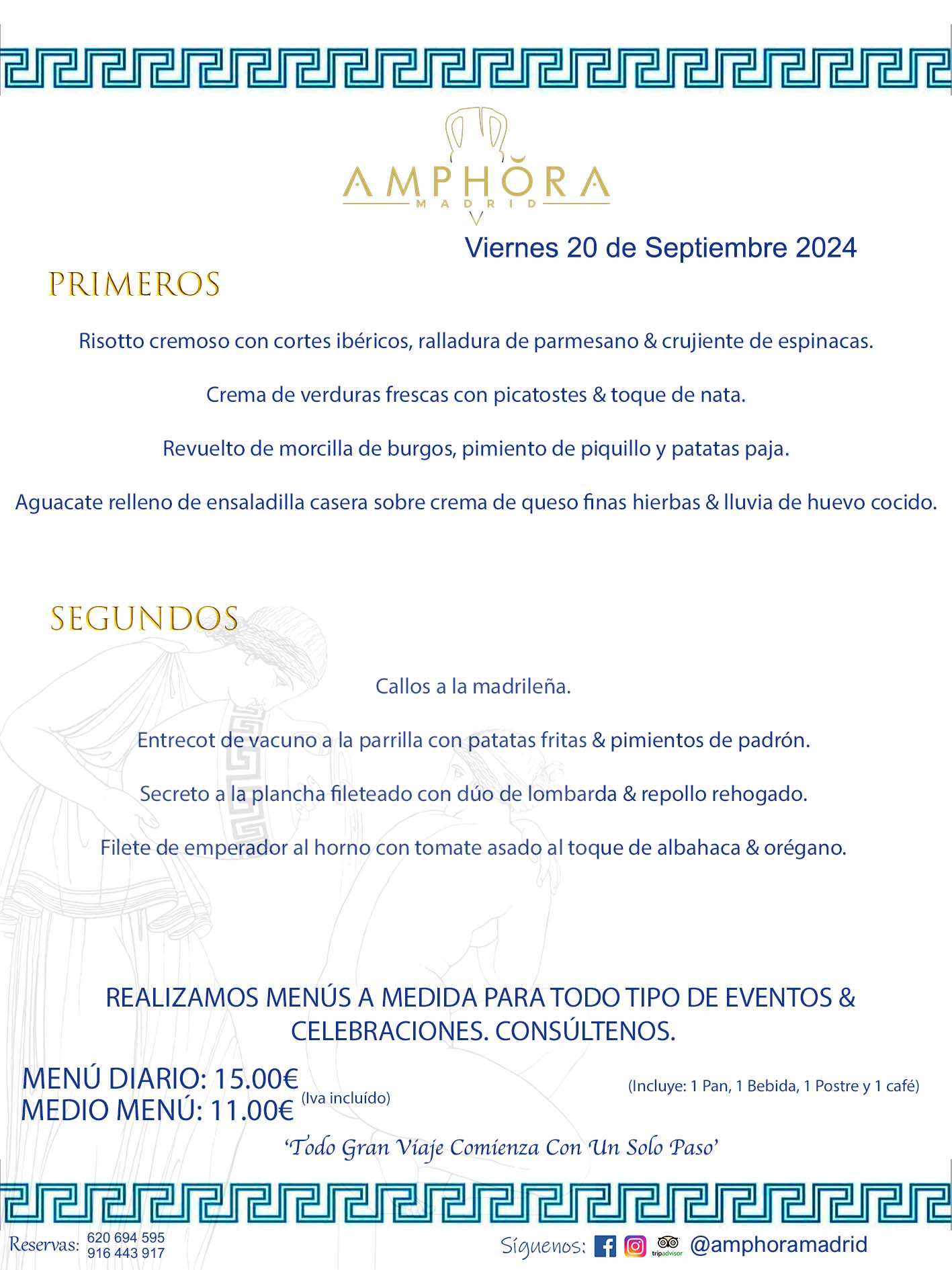 MENÚS DEL DÍA ALCORCÓN MENÚ DEL VIERNES 19 DE SEPTIEMBRE DE 2024 MENÚS DIARIOS MEJORES MENÚS RESTAURANTES ALCORCÓN RESTAURANTE AMPHORA TERRAZA EN ALCORCÓN (DISPONEMOS DE UNA GRAN TERRAZA) Av. Leganés, 54 28923 · Alcorcón · Madrid · España. 91 644 39 17 620 694 595 También realizamos menús especiales a medida personalizados a grupos para todo tipo de eventos, como celebraciones, comidas o cenas de empresas, bautizos, bodas, cumpleaños, cenas o comidas de navidad 2023 2024, etc. Consúltenos o visite nuestras excelentes y amplias instalaciones y les prepararemos el menú más ajustado a sus necesidades y presupuesto. #RestaurantesEventos #RestaurantesMenúsCelebraciones #RestaurantesSalonesBodasBautizosComuniones #MenúsEspecialesparaEventosAlcorcón #MenúsCelebracionesAlcorcón #RestaurantesSalonesMenúsEspecialesGrupos #RestaurantesMenúsCumpleaños #ComidasCenasEmpresasAlcorcón #MenúsparaCenasComidasEventosEmpresasMadrid #MejoresTerrazasMadrid #MejorTerrazaAlcorcónMadrid #PresupuestosMenúsBodasComunionesBautizosAlcorcón #RestaurantesSecretosconEncantoMadrid #RestaurantesMenúsCenasComidasGruposEmpresasNavidadesAlcorcon #SalonesComidasCenasEmpresasAlcorcón #MenúsEventos #MenúsBodas #MenúsComuniones #MenúsCumpleaños #MenúsBautizos #MenúsEventosAlcorcón #MenúsBodasAlcorcón #MenúsComunionesAlcorcón #MenúsCumpleañosAlcorcón #MenúsBautizosAlcorcón #MenúsNavidadAlcorcón #MenúsComidasNavidad #MenúsCenasNavidad #SalonesEventosAlcorcón RESTAURANTES ALCORCÓN CELEBRACIONES EVENTOS CUMPLEAÑOS BODAS COMUNIONES BAUTIZOS, MENÚS ESPECIALES A MEDIDA PARA REUNIONES FAMILIARES EVENTOS CELEBRACIONES BODAS COMUNIONES BAUTIZOS EN ALCORCÓN, RESTAURANTES SALONES GRUPOS COMIDAS CENAS EN ALCORCÓN, RESTAURANTES COMIDAS CENAS EMPRESA ALCORCÓN MADRID, MEJORES TERRAZAS ALCORCÓN, MEJOR TERRAZA ALCORCÓN, RESTAURANTES SECRETOS CON ENCANTO EN MADRID, RESTAURANTES MENUS GRUPOS ESPECIALES COMIDAS CENAS EMPRESAS NAVIDADES ALCORCÓN, CONSÚLTE NUESTROS MENÚS A MEDIDA PARA EVENTOS - REALIZAMOS MENÚS A MEDIDA PARA BODAS, COMUNIONES, BAUTIZOS, CUMPLEAÑOS, CENAS COMIDAS DE EMPRESAS, ETC - NUESTRO RESTAURANTE DIPONE DE UNA EXTRAORDINARIA TERRAZA PARA TODO TIPO DE EVENTOS - NUESTROS SALONES INTERIORES SE ADAPTAN A TODO DE EVENTOS, YA SEAN PARTICULARES COMO DE EMPRESAS - RESTAURANTE PREPARADO PARA TODO TIPO DE EVENTOS DE CLIENTES DE LA ZONA SUR SUROESTE DE MADRID COMO ALCORCÓN MÓSTOLES FUENLABRADA VILLAVICIOSA DE ODÓN POZUELO DE ALARCÓN GETAFE LAS ROZAS MAJADAHONDA - UNO DE LOS MEJORES RESTAURANTES DE MADRID PARA COMER O CENAR A LA CARTA O CON NUESTROS MENÚS - CELEBRE CON NOSOTROS SUS REUNIONES FAMILIARES CUMPLEAÑOS BAUTIZOS COMUNIONES BODAS PRESENTACIONES ETC. PUES SERÁN UN ÉXITO - MEJORES RESTAURANTES SALONES CELEBRACIONES EN ALCORCÓN -RESTAURANTES MENUS GRUPOS COMIDAS CENAS REUNIONES EMPRESAS NAVIDADES 2023 2024 ALCORCÓN ZONA SUR MADRID.MENÚS DEL DÍA ALCORCÓN MENÚ DEL MIÉRCOLES 10 DE ENERO DE 2024 MENÚS DIARIOS MEJORES MENÚS RESTAURANTES ALCORCÓN RESTAURANTE AMPHORA TERRAZA EN ALCORCÓN (DISPONEMOS DE UNA GRAN TERRAZA) Av. Leganés, 54 28923 · Alcorcón · Madrid · España. 91 644 39 17 620 694 595 También realizamos menús especiales a medida personalizados a grupos para todo tipo de eventos, como celebraciones, comidas o cenas de empresas, bautizos, bodas, cumpleaños, cenas o comidas de navidad 2023 2024, etc. Consúltenos o visite nuestras excelentes y amplias instalaciones y les prepararemos el menú más ajustado a sus necesidades y presupuesto. #RestaurantesEventos #RestaurantesMenúsCelebraciones #RestaurantesSalonesBodasBautizosComuniones #MenúsEspecialesparaEventosAlcorcón #MenúsCelebracionesAlcorcón #RestaurantesSalonesMenúsEspecialesGrupos #RestaurantesMenúsCumpleaños #ComidasCenasEmpresasAlcorcón #MenúsparaCenasComidasEventosEmpresasMadrid #MejoresTerrazasMadrid #MejorTerrazaAlcorcónMadrid #PresupuestosMenúsBodasComunionesBautizosAlcorcón #RestaurantesSecretosconEncantoMadrid #RestaurantesMenúsCenasComidasGruposEmpresasNavidadesAlcorcon #SalonesComidasCenasEmpresasAlcorcón #MenúsEventos #MenúsBodas #MenúsComuniones #MenúsCumpleaños #MenúsBautizos #MenúsEventosAlcorcón #MenúsBodasAlcorcón #MenúsComunionesAlcorcón #MenúsCumpleañosAlcorcón #MenúsBautizosAlcorcón #MenúsNavidadAlcorcón #MenúsComidasNavidad #MenúsCenasNavidad #SalonesEventosAlcorcón RESTAURANTES ALCORCÓN CELEBRACIONES EVENTOS CUMPLEAÑOS BODAS COMUNIONES BAUTIZOS, MENÚS ESPECIALES A MEDIDA PARA REUNIONES FAMILIARES EVENTOS CELEBRACIONES BODAS COMUNIONES BAUTIZOS EN ALCORCÓN, RESTAURANTES SALONES GRUPOS COMIDAS CENAS EN ALCORCÓN, RESTAURANTES COMIDAS CENAS EMPRESA ALCORCÓN MADRID, MEJORES TERRAZAS ALCORCÓN, MEJOR TERRAZA ALCORCÓN, RESTAURANTES SECRETOS CON ENCANTO EN MADRID, RESTAURANTES MENUS GRUPOS ESPECIALES COMIDAS CENAS EMPRESAS NAVIDADES ALCORCÓN, CONSÚLTE NUESTROS MENÚS A MEDIDA PARA EVENTOS - REALIZAMOS MENÚS A MEDIDA PARA BODAS, COMUNIONES, BAUTIZOS, CUMPLEAÑOS, CENAS COMIDAS DE EMPRESAS, ETC - NUESTRO RESTAURANTE DIPONE DE UNA EXTRAORDINARIA TERRAZA PARA TODO TIPO DE EVENTOS - NUESTROS SALONES INTERIORES SE ADAPTAN A TODO DE EVENTOS, YA SEAN PARTICULARES COMO DE EMPRESAS - RESTAURANTE PREPARADO PARA TODO TIPO DE EVENTOS DE CLIENTES DE LA ZONA SUR SUROESTE DE MADRID COMO ALCORCÓN MÓSTOLES FUENLABRADA VILLAVICIOSA DE ODÓN POZUELO DE ALARCÓN GETAFE LAS ROZAS MAJADAHONDA - UNO DE LOS MEJORES RESTAURANTES DE MADRID PARA COMER O CENAR A LA CARTA O CON NUESTROS MENÚS - CELEBRE CON NOSOTROS SUS REUNIONES FAMILIARES CUMPLEAÑOS BAUTIZOS COMUNIONES BODAS PRESENTACIONES ETC. PUES SERÁN UN ÉXITO - MEJORES RESTAURANTES SALONES CELEBRACIONES EN ALCORCÓN -RESTAURANTES MENUS GRUPOS COMIDAS CENAS REUNIONES EMPRESAS NAVIDADES 2023 2024 ALCORCÓN ZONA SUR MADRID.