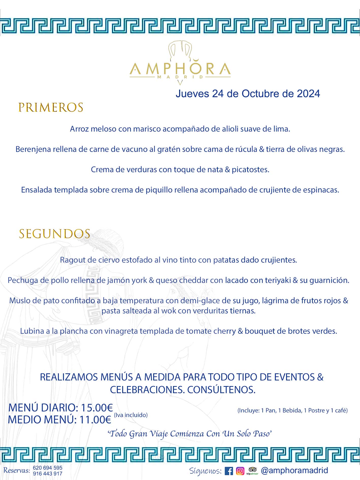 MENÚS DEL DÍA ALCORCÓN MENÚ DEL JUEVES 24 DE OCTUBRE DE 2024 MENÚS DIARIOS MEJORES MENÚS RESTAURANTES ALCORCÓN RESTAURANTE AMPHORA TERRAZA EN ALCORCÓN (DISPONEMOS DE UNA GRAN TERRAZA) Av. Leganés, 54 28923 · Alcorcón · Madrid · España. 91 644 39 17 620 694 595 También realizamos menús especiales a medida personalizados a grupos para todo tipo de eventos, como celebraciones, comidas o cenas de empresas, bautizos, bodas, cumpleaños, cenas o comidas de navidad 2023 2024, etc. Consúltenos o visite nuestras excelentes y amplias instalaciones y les prepararemos el menú más ajustado a sus necesidades y presupuesto. #RestaurantesEventos #RestaurantesMenúsCelebraciones #RestaurantesSalonesBodasBautizosComuniones #MenúsEspecialesparaEventosAlcorcón #MenúsCelebracionesAlcorcón #RestaurantesSalonesMenúsEspecialesGrupos #RestaurantesMenúsCumpleaños #ComidasCenasEmpresasAlcorcón #MenúsparaCenasComidasEventosEmpresasMadrid #MejoresTerrazasMadrid #MejorTerrazaAlcorcónMadrid #PresupuestosMenúsBodasComunionesBautizosAlcorcón #RestaurantesSecretosconEncantoMadrid #RestaurantesMenúsCenasComidasGruposEmpresasNavidadesAlcorcon #SalonesComidasCenasEmpresasAlcorcón #MenúsEventos #MenúsBodas #MenúsComuniones #MenúsCumpleaños #MenúsBautizos #MenúsEventosAlcorcón #MenúsBodasAlcorcón #MenúsComunionesAlcorcón #MenúsCumpleañosAlcorcón #MenúsBautizosAlcorcón #MenúsNavidadAlcorcón #MenúsComidasNavidad #MenúsCenasNavidad #SalonesEventosAlcorcón RESTAURANTES ALCORCÓN CELEBRACIONES EVENTOS CUMPLEAÑOS BODAS COMUNIONES BAUTIZOS, MENÚS ESPECIALES A MEDIDA PARA REUNIONES FAMILIARES EVENTOS CELEBRACIONES BODAS COMUNIONES BAUTIZOS EN ALCORCÓN, RESTAURANTES SALONES GRUPOS COMIDAS CENAS EN ALCORCÓN, RESTAURANTES COMIDAS CENAS EMPRESA ALCORCÓN MADRID, MEJORES TERRAZAS ALCORCÓN, MEJOR TERRAZA ALCORCÓN, RESTAURANTES SECRETOS CON ENCANTO EN MADRID, RESTAURANTES MENUS GRUPOS ESPECIALES COMIDAS CENAS EMPRESAS NAVIDADES ALCORCÓN, CONSÚLTE NUESTROS MENÚS A MEDIDA PARA EVENTOS - REALIZAMOS MENÚS A MEDIDA PARA BODAS, COMUNIONES, BAUTIZOS, CUMPLEAÑOS, CENAS COMIDAS DE EMPRESAS, ETC - NUESTRO RESTAURANTE DIPONE DE UNA EXTRAORDINARIA TERRAZA PARA TODO TIPO DE EVENTOS - NUESTROS SALONES INTERIORES SE ADAPTAN A TODO DE EVENTOS, YA SEAN PARTICULARES COMO DE EMPRESAS - RESTAURANTE PREPARADO PARA TODO TIPO DE EVENTOS DE CLIENTES DE LA ZONA SUR SUROESTE DE MADRID COMO ALCORCÓN MÓSTOLES FUENLABRADA VILLAVICIOSA DE ODÓN POZUELO DE ALARCÓN GETAFE LAS ROZAS MAJADAHONDA - UNO DE LOS MEJORES RESTAURANTES DE MADRID PARA COMER O CENAR A LA CARTA O CON NUESTROS MENÚS - CELEBRE CON NOSOTROS SUS REUNIONES FAMILIARES CUMPLEAÑOS BAUTIZOS COMUNIONES BODAS PRESENTACIONES ETC. PUES SERÁN UN ÉXITO - MEJORES RESTAURANTES SALONES CELEBRACIONES EN ALCORCÓN -RESTAURANTES MENUS GRUPOS COMIDAS CENAS REUNIONES EMPRESAS NAVIDADES 2023 2024 ALCORCÓN ZONA SUR MADRID.MENÚS DEL DÍA ALCORCÓN MENÚ DEL MIÉRCOLES 10 DE ENERO DE 2024 MENÚS DIARIOS MEJORES MENÚS RESTAURANTES ALCORCÓN RESTAURANTE AMPHORA TERRAZA EN ALCORCÓN (DISPONEMOS DE UNA GRAN TERRAZA) Av. Leganés, 54 28923 · Alcorcón · Madrid · España. 91 644 39 17 620 694 595 También realizamos menús especiales a medida personalizados a grupos para todo tipo de eventos, como celebraciones, comidas o cenas de empresas, bautizos, bodas, cumpleaños, cenas o comidas de navidad 2023 2024, etc. Consúltenos o visite nuestras excelentes y amplias instalaciones y les prepararemos el menú más ajustado a sus necesidades y presupuesto. #RestaurantesEventos #RestaurantesMenúsCelebraciones #RestaurantesSalonesBodasBautizosComuniones #MenúsEspecialesparaEventosAlcorcón #MenúsCelebracionesAlcorcón #RestaurantesSalonesMenúsEspecialesGrupos #RestaurantesMenúsCumpleaños #ComidasCenasEmpresasAlcorcón #MenúsparaCenasComidasEventosEmpresasMadrid #MejoresTerrazasMadrid #MejorTerrazaAlcorcónMadrid #PresupuestosMenúsBodasComunionesBautizosAlcorcón #RestaurantesSecretosconEncantoMadrid #RestaurantesMenúsCenasComidasGruposEmpresasNavidadesAlcorcon #SalonesComidasCenasEmpresasAlcorcón #MenúsEventos #MenúsBodas #MenúsComuniones #MenúsCumpleaños #MenúsBautizos #MenúsEventosAlcorcón #MenúsBodasAlcorcón #MenúsComunionesAlcorcón #MenúsCumpleañosAlcorcón #MenúsBautizosAlcorcón #MenúsNavidadAlcorcón #MenúsComidasNavidad #MenúsCenasNavidad #SalonesEventosAlcorcón RESTAURANTES ALCORCÓN CELEBRACIONES EVENTOS CUMPLEAÑOS BODAS COMUNIONES BAUTIZOS, MENÚS ESPECIALES A MEDIDA PARA REUNIONES FAMILIARES EVENTOS CELEBRACIONES BODAS COMUNIONES BAUTIZOS EN ALCORCÓN, RESTAURANTES SALONES GRUPOS COMIDAS CENAS EN ALCORCÓN, RESTAURANTES COMIDAS CENAS EMPRESA ALCORCÓN MADRID, MEJORES TERRAZAS ALCORCÓN, MEJOR TERRAZA ALCORCÓN, RESTAURANTES SECRETOS CON ENCANTO EN MADRID, RESTAURANTES MENUS GRUPOS ESPECIALES COMIDAS CENAS EMPRESAS NAVIDADES ALCORCÓN, CONSÚLTE NUESTROS MENÚS A MEDIDA PARA EVENTOS - REALIZAMOS MENÚS A MEDIDA PARA BODAS, COMUNIONES, BAUTIZOS, CUMPLEAÑOS, CENAS COMIDAS DE EMPRESAS, ETC - NUESTRO RESTAURANTE DIPONE DE UNA EXTRAORDINARIA TERRAZA PARA TODO TIPO DE EVENTOS - NUESTROS SALONES INTERIORES SE ADAPTAN A TODO DE EVENTOS, YA SEAN PARTICULARES COMO DE EMPRESAS - RESTAURANTE PREPARADO PARA TODO TIPO DE EVENTOS DE CLIENTES DE LA ZONA SUR SUROESTE DE MADRID COMO ALCORCÓN MÓSTOLES FUENLABRADA VILLAVICIOSA DE ODÓN POZUELO DE ALARCÓN GETAFE LAS ROZAS MAJADAHONDA - UNO DE LOS MEJORES RESTAURANTES DE MADRID PARA COMER O CENAR A LA CARTA O CON NUESTROS MENÚS - CELEBRE CON NOSOTROS SUS REUNIONES FAMILIARES CUMPLEAÑOS BAUTIZOS COMUNIONES BODAS PRESENTACIONES ETC. PUES SERÁN UN ÉXITO - MEJORES RESTAURANTES SALONES CELEBRACIONES EN ALCORCÓN -RESTAURANTES MENUS GRUPOS COMIDAS CENAS REUNIONES EMPRESAS NAVIDADES 2023 2024 ALCORCÓN ZONA SUR MADRID.