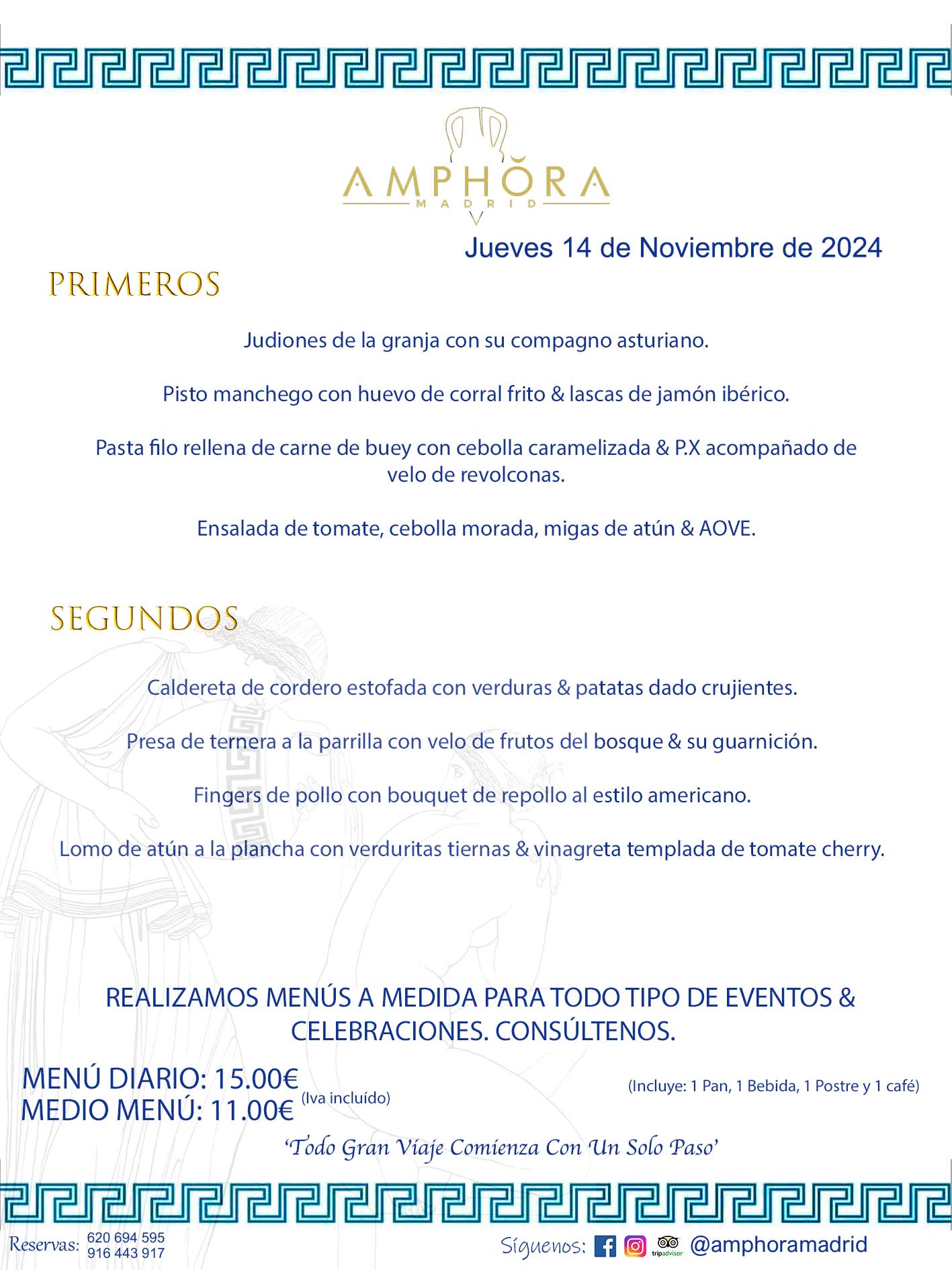 MENÚS DEL DÍA ALCORCÓN MENÚ DEL JUEVES 14 DE NOVIEMBRE DE 2024 MENÚS DIARIOS MEJORES MENÚS RESTAURANTES ALCORCÓN RESTAURANTE AMPHORA TERRAZA EN ALCORCÓN (DISPONEMOS DE UNA GRAN TERRAZA) Av. Leganés, 54 28923 · Alcorcón · Madrid · España. 91 644 39 17 620 694 595 También realizamos menús especiales a medida personalizados a grupos para todo tipo de eventos, como celebraciones, comidas o cenas de empresas, bautizos, bodas, cumpleaños, cenas o comidas de navidad 2023 2024, etc. Consúltenos o visite nuestras excelentes y amplias instalaciones y les prepararemos el menú más ajustado a sus necesidades y presupuesto. #RestaurantesEventos #RestaurantesMenúsCelebraciones #RestaurantesSalonesBodasBautizosComuniones #MenúsEspecialesparaEventosAlcorcón #MenúsCelebracionesAlcorcón #RestaurantesSalonesMenúsEspecialesGrupos #RestaurantesMenúsCumpleaños #ComidasCenasEmpresasAlcorcón #MenúsparaCenasComidasEventosEmpresasMadrid #MejoresTerrazasMadrid #MejorTerrazaAlcorcónMadrid #PresupuestosMenúsBodasComunionesBautizosAlcorcón #RestaurantesSecretosconEncantoMadrid #RestaurantesMenúsCenasComidasGruposEmpresasNavidadesAlcorcon #SalonesComidasCenasEmpresasAlcorcón #MenúsEventos #MenúsBodas #MenúsComuniones #MenúsCumpleaños #MenúsBautizos #MenúsEventosAlcorcón #MenúsBodasAlcorcón #MenúsComunionesAlcorcón #MenúsCumpleañosAlcorcón #MenúsBautizosAlcorcón #MenúsNavidadAlcorcón #MenúsComidasNavidad #MenúsCenasNavidad #SalonesEventosAlcorcón RESTAURANTES ALCORCÓN CELEBRACIONES EVENTOS CUMPLEAÑOS BODAS COMUNIONES BAUTIZOS, MENÚS ESPECIALES A MEDIDA PARA REUNIONES FAMILIARES EVENTOS CELEBRACIONES BODAS COMUNIONES BAUTIZOS EN ALCORCÓN, RESTAURANTES SALONES GRUPOS COMIDAS CENAS EN ALCORCÓN, RESTAURANTES COMIDAS CENAS EMPRESA ALCORCÓN MADRID, MEJORES TERRAZAS ALCORCÓN, MEJOR TERRAZA ALCORCÓN, RESTAURANTES SECRETOS CON ENCANTO EN MADRID, RESTAURANTES MENUS GRUPOS ESPECIALES COMIDAS CENAS EMPRESAS NAVIDADES ALCORCÓN, CONSÚLTE NUESTROS MENÚS A MEDIDA PARA EVENTOS - REALIZAMOS MENÚS A MEDIDA PARA BODAS, COMUNIONES, BAUTIZOS, CUMPLEAÑOS, CENAS COMIDAS DE EMPRESAS, ETC - NUESTRO RESTAURANTE DIPONE DE UNA EXTRAORDINARIA TERRAZA PARA TODO TIPO DE EVENTOS - NUESTROS SALONES INTERIORES SE ADAPTAN A TODO DE EVENTOS, YA SEAN PARTICULARES COMO DE EMPRESAS - RESTAURANTE PREPARADO PARA TODO TIPO DE EVENTOS DE CLIENTES DE LA ZONA SUR SUROESTE DE MADRID COMO ALCORCÓN MÓSTOLES FUENLABRADA VILLAVICIOSA DE ODÓN POZUELO DE ALARCÓN GETAFE LAS ROZAS MAJADAHONDA - UNO DE LOS MEJORES RESTAURANTES DE MADRID PARA COMER O CENAR A LA CARTA O CON NUESTROS MENÚS - CELEBRE CON NOSOTROS SUS REUNIONES FAMILIARES CUMPLEAÑOS BAUTIZOS COMUNIONES BODAS PRESENTACIONES ETC. PUES SERÁN UN ÉXITO - MEJORES RESTAURANTES SALONES CELEBRACIONES EN ALCORCÓN -RESTAURANTES MENUS GRUPOS COMIDAS CENAS REUNIONES EMPRESAS NAVIDADES 2023 2024 ALCORCÓN ZONA SUR MADRID.MENÚS DEL DÍA ALCORCÓN MENÚ DEL MIÉRCOLES 10 DE ENERO DE 2024 MENÚS DIARIOS MEJORES MENÚS RESTAURANTES ALCORCÓN RESTAURANTE AMPHORA TERRAZA EN ALCORCÓN (DISPONEMOS DE UNA GRAN TERRAZA) Av. Leganés, 54 28923 · Alcorcón · Madrid · España. 91 644 39 17 620 694 595 También realizamos menús especiales a medida personalizados a grupos para todo tipo de eventos, como celebraciones, comidas o cenas de empresas, bautizos, bodas, cumpleaños, cenas o comidas de navidad 2023 2024, etc. Consúltenos o visite nuestras excelentes y amplias instalaciones y les prepararemos el menú más ajustado a sus necesidades y presupuesto. #RestaurantesEventos #RestaurantesMenúsCelebraciones #RestaurantesSalonesBodasBautizosComuniones #MenúsEspecialesparaEventosAlcorcón #MenúsCelebracionesAlcorcón #RestaurantesSalonesMenúsEspecialesGrupos #RestaurantesMenúsCumpleaños #ComidasCenasEmpresasAlcorcón #MenúsparaCenasComidasEventosEmpresasMadrid #MejoresTerrazasMadrid #MejorTerrazaAlcorcónMadrid #PresupuestosMenúsBodasComunionesBautizosAlcorcón #RestaurantesSecretosconEncantoMadrid #RestaurantesMenúsCenasComidasGruposEmpresasNavidadesAlcorcon #SalonesComidasCenasEmpresasAlcorcón #MenúsEventos #MenúsBodas #MenúsComuniones #MenúsCumpleaños #MenúsBautizos #MenúsEventosAlcorcón #MenúsBodasAlcorcón #MenúsComunionesAlcorcón #MenúsCumpleañosAlcorcón #MenúsBautizosAlcorcón #MenúsNavidadAlcorcón #MenúsComidasNavidad #MenúsCenasNavidad #SalonesEventosAlcorcón RESTAURANTES ALCORCÓN CELEBRACIONES EVENTOS CUMPLEAÑOS BODAS COMUNIONES BAUTIZOS, MENÚS ESPECIALES A MEDIDA PARA REUNIONES FAMILIARES EVENTOS CELEBRACIONES BODAS COMUNIONES BAUTIZOS EN ALCORCÓN, RESTAURANTES SALONES GRUPOS COMIDAS CENAS EN ALCORCÓN, RESTAURANTES COMIDAS CENAS EMPRESA ALCORCÓN MADRID, MEJORES TERRAZAS ALCORCÓN, MEJOR TERRAZA ALCORCÓN, RESTAURANTES SECRETOS CON ENCANTO EN MADRID, RESTAURANTES MENUS GRUPOS ESPECIALES COMIDAS CENAS EMPRESAS NAVIDADES ALCORCÓN, CONSÚLTE NUESTROS MENÚS A MEDIDA PARA EVENTOS - REALIZAMOS MENÚS A MEDIDA PARA BODAS, COMUNIONES, BAUTIZOS, CUMPLEAÑOS, CENAS COMIDAS DE EMPRESAS, ETC - NUESTRO RESTAURANTE DIPONE DE UNA EXTRAORDINARIA TERRAZA PARA TODO TIPO DE EVENTOS - NUESTROS SALONES INTERIORES SE ADAPTAN A TODO DE EVENTOS, YA SEAN PARTICULARES COMO DE EMPRESAS - RESTAURANTE PREPARADO PARA TODO TIPO DE EVENTOS DE CLIENTES DE LA ZONA SUR SUROESTE DE MADRID COMO ALCORCÓN MÓSTOLES FUENLABRADA VILLAVICIOSA DE ODÓN POZUELO DE ALARCÓN GETAFE LAS ROZAS MAJADAHONDA - UNO DE LOS MEJORES RESTAURANTES DE MADRID PARA COMER O CENAR A LA CARTA O CON NUESTROS MENÚS - CELEBRE CON NOSOTROS SUS REUNIONES FAMILIARES CUMPLEAÑOS BAUTIZOS COMUNIONES BODAS PRESENTACIONES ETC. PUES SERÁN UN ÉXITO - MEJORES RESTAURANTES SALONES CELEBRACIONES EN ALCORCÓN -RESTAURANTES MENUS GRUPOS COMIDAS CENAS REUNIONES EMPRESAS NAVIDADES 2023 2024 ALCORCÓN ZONA SUR MADRID.