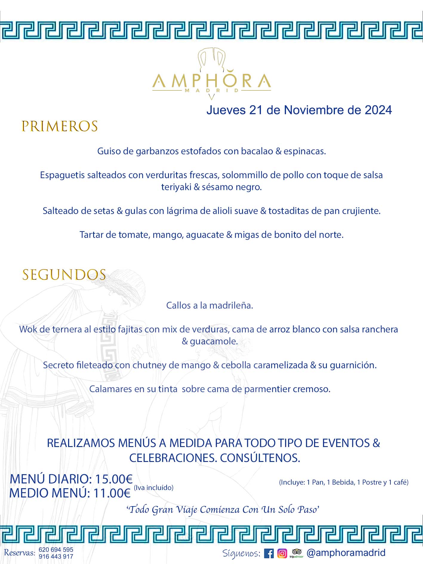 MENÚS DEL DÍA ALCORCÓN MENÚ DEL JUEVES 21 DE NOVIEMBRE DE 2024 MENÚS DIARIOS MEJORES MENÚS RESTAURANTES ALCORCÓN RESTAURANTE AMPHORA TERRAZA EN ALCORCÓN (DISPONEMOS DE UNA GRAN TERRAZA) Av. Leganés, 54 28923 · Alcorcón · Madrid · España. 91 644 39 17 620 694 595 También realizamos menús especiales a medida personalizados a grupos para todo tipo de eventos, como celebraciones, comidas o cenas de empresas, bautizos, bodas, cumpleaños, cenas o comidas de navidad 2023 2024, etc. Consúltenos o visite nuestras excelentes y amplias instalaciones y les prepararemos el menú más ajustado a sus necesidades y presupuesto. #RestaurantesEventos #RestaurantesMenúsCelebraciones #RestaurantesSalonesBodasBautizosComuniones #MenúsEspecialesparaEventosAlcorcón #MenúsCelebracionesAlcorcón #RestaurantesSalonesMenúsEspecialesGrupos #RestaurantesMenúsCumpleaños #ComidasCenasEmpresasAlcorcón #MenúsparaCenasComidasEventosEmpresasMadrid #MejoresTerrazasMadrid #MejorTerrazaAlcorcónMadrid #PresupuestosMenúsBodasComunionesBautizosAlcorcón #RestaurantesSecretosconEncantoMadrid #RestaurantesMenúsCenasComidasGruposEmpresasNavidadesAlcorcon #SalonesComidasCenasEmpresasAlcorcón #MenúsEventos #MenúsBodas #MenúsComuniones #MenúsCumpleaños #MenúsBautizos #MenúsEventosAlcorcón #MenúsBodasAlcorcón #MenúsComunionesAlcorcón #MenúsCumpleañosAlcorcón #MenúsBautizosAlcorcón #MenúsNavidadAlcorcón #MenúsComidasNavidad #MenúsCenasNavidad #SalonesEventosAlcorcón RESTAURANTES ALCORCÓN CELEBRACIONES EVENTOS CUMPLEAÑOS BODAS COMUNIONES BAUTIZOS, MENÚS ESPECIALES A MEDIDA PARA REUNIONES FAMILIARES EVENTOS CELEBRACIONES BODAS COMUNIONES BAUTIZOS EN ALCORCÓN, RESTAURANTES SALONES GRUPOS COMIDAS CENAS EN ALCORCÓN, RESTAURANTES COMIDAS CENAS EMPRESA ALCORCÓN MADRID, MEJORES TERRAZAS ALCORCÓN, MEJOR TERRAZA ALCORCÓN, RESTAURANTES SECRETOS CON ENCANTO EN MADRID, RESTAURANTES MENUS GRUPOS ESPECIALES COMIDAS CENAS EMPRESAS NAVIDADES ALCORCÓN, CONSÚLTE NUESTROS MENÚS A MEDIDA PARA EVENTOS - REALIZAMOS MENÚS A MEDIDA PARA BODAS, COMUNIONES, BAUTIZOS, CUMPLEAÑOS, CENAS COMIDAS DE EMPRESAS, ETC - NUESTRO RESTAURANTE DIPONE DE UNA EXTRAORDINARIA TERRAZA PARA TODO TIPO DE EVENTOS - NUESTROS SALONES INTERIORES SE ADAPTAN A TODO DE EVENTOS, YA SEAN PARTICULARES COMO DE EMPRESAS - RESTAURANTE PREPARADO PARA TODO TIPO DE EVENTOS DE CLIENTES DE LA ZONA SUR SUROESTE DE MADRID COMO ALCORCÓN MÓSTOLES FUENLABRADA VILLAVICIOSA DE ODÓN POZUELO DE ALARCÓN GETAFE LAS ROZAS MAJADAHONDA - UNO DE LOS MEJORES RESTAURANTES DE MADRID PARA COMER O CENAR A LA CARTA O CON NUESTROS MENÚS - CELEBRE CON NOSOTROS SUS REUNIONES FAMILIARES CUMPLEAÑOS BAUTIZOS COMUNIONES BODAS PRESENTACIONES ETC. PUES SERÁN UN ÉXITO - MEJORES RESTAURANTES SALONES CELEBRACIONES EN ALCORCÓN -RESTAURANTES MENUS GRUPOS COMIDAS CENAS REUNIONES EMPRESAS NAVIDADES 2023 2024 ALCORCÓN ZONA SUR MADRID.MENÚS DEL DÍA ALCORCÓN MENÚ DEL MIÉRCOLES 10 DE ENERO DE 2024 MENÚS DIARIOS MEJORES MENÚS RESTAURANTES ALCORCÓN RESTAURANTE AMPHORA TERRAZA EN ALCORCÓN (DISPONEMOS DE UNA GRAN TERRAZA) Av. Leganés, 54 28923 · Alcorcón · Madrid · España. 91 644 39 17 620 694 595 También realizamos menús especiales a medida personalizados a grupos para todo tipo de eventos, como celebraciones, comidas o cenas de empresas, bautizos, bodas, cumpleaños, cenas o comidas de navidad 2023 2024, etc. Consúltenos o visite nuestras excelentes y amplias instalaciones y les prepararemos el menú más ajustado a sus necesidades y presupuesto. #RestaurantesEventos #RestaurantesMenúsCelebraciones #RestaurantesSalonesBodasBautizosComuniones #MenúsEspecialesparaEventosAlcorcón #MenúsCelebracionesAlcorcón #RestaurantesSalonesMenúsEspecialesGrupos #RestaurantesMenúsCumpleaños #ComidasCenasEmpresasAlcorcón #MenúsparaCenasComidasEventosEmpresasMadrid #MejoresTerrazasMadrid #MejorTerrazaAlcorcónMadrid #PresupuestosMenúsBodasComunionesBautizosAlcorcón #RestaurantesSecretosconEncantoMadrid #RestaurantesMenúsCenasComidasGruposEmpresasNavidadesAlcorcon #SalonesComidasCenasEmpresasAlcorcón #MenúsEventos #MenúsBodas #MenúsComuniones #MenúsCumpleaños #MenúsBautizos #MenúsEventosAlcorcón #MenúsBodasAlcorcón #MenúsComunionesAlcorcón #MenúsCumpleañosAlcorcón #MenúsBautizosAlcorcón #MenúsNavidadAlcorcón #MenúsComidasNavidad #MenúsCenasNavidad #SalonesEventosAlcorcón RESTAURANTES ALCORCÓN CELEBRACIONES EVENTOS CUMPLEAÑOS BODAS COMUNIONES BAUTIZOS, MENÚS ESPECIALES A MEDIDA PARA REUNIONES FAMILIARES EVENTOS CELEBRACIONES BODAS COMUNIONES BAUTIZOS EN ALCORCÓN, RESTAURANTES SALONES GRUPOS COMIDAS CENAS EN ALCORCÓN, RESTAURANTES COMIDAS CENAS EMPRESA ALCORCÓN MADRID, MEJORES TERRAZAS ALCORCÓN, MEJOR TERRAZA ALCORCÓN, RESTAURANTES SECRETOS CON ENCANTO EN MADRID, RESTAURANTES MENUS GRUPOS ESPECIALES COMIDAS CENAS EMPRESAS NAVIDADES ALCORCÓN, CONSÚLTE NUESTROS MENÚS A MEDIDA PARA EVENTOS - REALIZAMOS MENÚS A MEDIDA PARA BODAS, COMUNIONES, BAUTIZOS, CUMPLEAÑOS, CENAS COMIDAS DE EMPRESAS, ETC - NUESTRO RESTAURANTE DIPONE DE UNA EXTRAORDINARIA TERRAZA PARA TODO TIPO DE EVENTOS - NUESTROS SALONES INTERIORES SE ADAPTAN A TODO DE EVENTOS, YA SEAN PARTICULARES COMO DE EMPRESAS - RESTAURANTE PREPARADO PARA TODO TIPO DE EVENTOS DE CLIENTES DE LA ZONA SUR SUROESTE DE MADRID COMO ALCORCÓN MÓSTOLES FUENLABRADA VILLAVICIOSA DE ODÓN POZUELO DE ALARCÓN GETAFE LAS ROZAS MAJADAHONDA - UNO DE LOS MEJORES RESTAURANTES DE MADRID PARA COMER O CENAR A LA CARTA O CON NUESTROS MENÚS - CELEBRE CON NOSOTROS SUS REUNIONES FAMILIARES CUMPLEAÑOS BAUTIZOS COMUNIONES BODAS PRESENTACIONES ETC. PUES SERÁN UN ÉXITO - MEJORES RESTAURANTES SALONES CELEBRACIONES EN ALCORCÓN -RESTAURANTES MENUS GRUPOS COMIDAS CENAS REUNIONES EMPRESAS NAVIDADES 2023 2024 ALCORCÓN ZONA SUR MADRID.