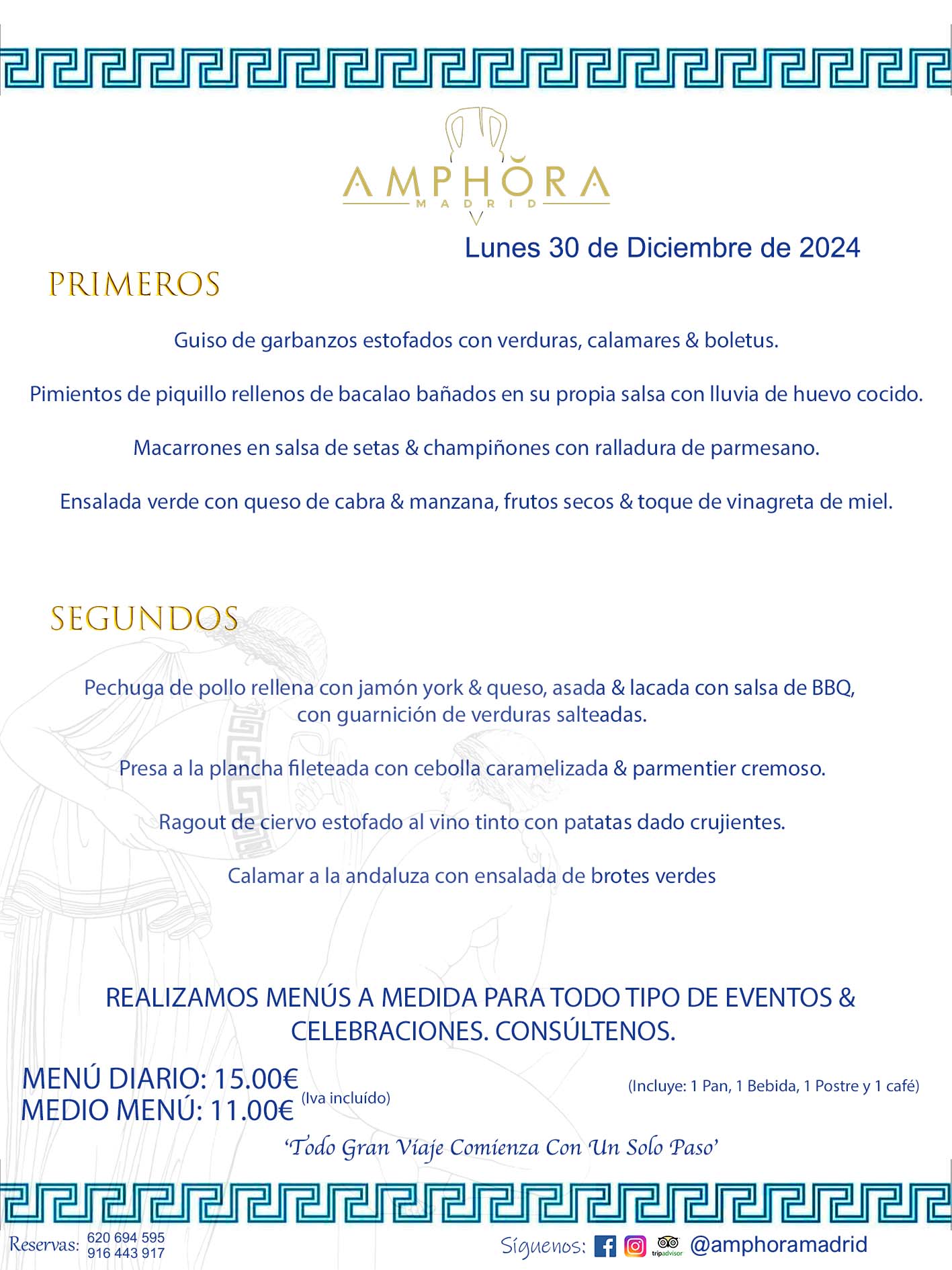 MENÚS DEL DÍA ALCORCÓN MENÚ DEL LUNES 30 DE DICIEMBRE DE 2024 MENÚS DIARIOS MEJORES MENÚS RESTAURANTES ALCORCÓN RESTAURANTE AMPHORA TERRAZA EN ALCORCÓN (DISPONEMOS DE UNA GRAN TERRAZA) Av. Leganés, 54 28923 · Alcorcón · Madrid · España. 91 644 39 17 620 694 595 También realizamos menús especiales a medida personalizados a grupos para todo tipo de eventos, como celebraciones, comidas o cenas de empresas, bautizos, bodas, cumpleaños, cenas o comidas de navidad 2023 2024, etc. Consúltenos o visite nuestras excelentes y amplias instalaciones y les prepararemos el menú más ajustado a sus necesidades y presupuesto. #RestaurantesEventos #RestaurantesMenúsCelebraciones #RestaurantesSalonesBodasBautizosComuniones #MenúsEspecialesparaEventosAlcorcón #MenúsCelebracionesAlcorcón #RestaurantesSalonesMenúsEspecialesGrupos #RestaurantesMenúsCumpleaños #ComidasCenasEmpresasAlcorcón #MenúsparaCenasComidasEventosEmpresasMadrid #MejoresTerrazasMadrid #MejorTerrazaAlcorcónMadrid #PresupuestosMenúsBodasComunionesBautizosAlcorcón #RestaurantesSecretosconEncantoMadrid #RestaurantesMenúsCenasComidasGruposEmpresasNavidadesAlcorcon #SalonesComidasCenasEmpresasAlcorcón #MenúsEventos #MenúsBodas #MenúsComuniones #MenúsCumpleaños #MenúsBautizos #MenúsEventosAlcorcón #MenúsBodasAlcorcón #MenúsComunionesAlcorcón #MenúsCumpleañosAlcorcón #MenúsBautizosAlcorcón #MenúsNavidadAlcorcón #MenúsComidasNavidad #MenúsCenasNavidad #SalonesEventosAlcorcón RESTAURANTES ALCORCÓN CELEBRACIONES EVENTOS CUMPLEAÑOS BODAS COMUNIONES BAUTIZOS, MENÚS ESPECIALES A MEDIDA PARA REUNIONES FAMILIARES EVENTOS CELEBRACIONES BODAS COMUNIONES BAUTIZOS EN ALCORCÓN, RESTAURANTES SALONES GRUPOS COMIDAS CENAS EN ALCORCÓN, RESTAURANTES COMIDAS CENAS EMPRESA ALCORCÓN MADRID, MEJORES TERRAZAS ALCORCÓN, MEJOR TERRAZA ALCORCÓN, RESTAURANTES SECRETOS CON ENCANTO EN MADRID, RESTAURANTES MENUS GRUPOS ESPECIALES COMIDAS CENAS EMPRESAS NAVIDADES ALCORCÓN, CONSÚLTE NUESTROS MENÚS A MEDIDA PARA EVENTOS - REALIZAMOS MENÚS A MEDIDA PARA BODAS, COMUNIONES, BAUTIZOS, CUMPLEAÑOS, CENAS COMIDAS DE EMPRESAS, ETC - NUESTRO RESTAURANTE DIPONE DE UNA EXTRAORDINARIA TERRAZA PARA TODO TIPO DE EVENTOS - NUESTROS SALONES INTERIORES SE ADAPTAN A TODO DE EVENTOS, YA SEAN PARTICULARES COMO DE EMPRESAS - RESTAURANTE PREPARADO PARA TODO TIPO DE EVENTOS DE CLIENTES DE LA ZONA SUR SUROESTE DE MADRID COMO ALCORCÓN MÓSTOLES FUENLABRADA VILLAVICIOSA DE ODÓN POZUELO DE ALARCÓN GETAFE LAS ROZAS MAJADAHONDA - UNO DE LOS MEJORES RESTAURANTES DE MADRID PARA COMER O CENAR A LA CARTA O CON NUESTROS MENÚS - CELEBRE CON NOSOTROS SUS REUNIONES FAMILIARES CUMPLEAÑOS BAUTIZOS COMUNIONES BODAS PRESENTACIONES ETC. PUES SERÁN UN ÉXITO - MEJORES RESTAURANTES SALONES CELEBRACIONES EN ALCORCÓN -RESTAURANTES MENUS GRUPOS COMIDAS CENAS REUNIONES EMPRESAS NAVIDADES 2024 ALCORCÓN ZONA SUR MADRID.MENÚS DEL DÍA ALCORCÓN DIARIOS MEJORES MENÚS RESTAURANTES ALCORCÓN RESTAURANTE AMPHORA TERRAZA EN ALCORCÓN (DISPONEMOS DE UNA GRAN TERRAZA)
