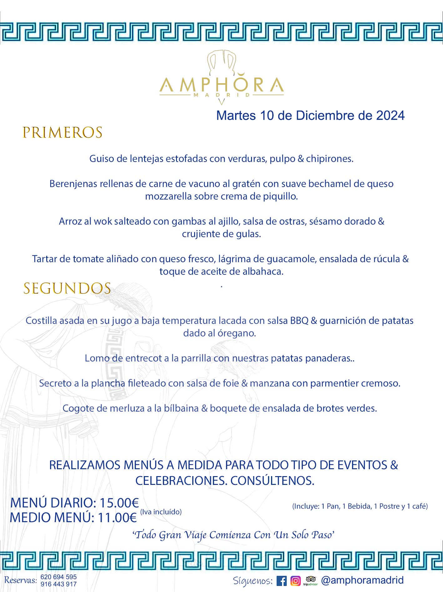 MENÚS DEL DÍA ALCORCÓN MENÚ DEL MARTES 10 DE DICIEMBRE DE 2024 MENÚS DIARIOS MEJORES MENÚS RESTAURANTES ALCORCÓN RESTAURANTE AMPHORA TERRAZA EN ALCORCÓN (DISPONEMOS DE UNA GRAN TERRAZA) Av. Leganés, 54 28923 · Alcorcón · Madrid · España. 91 644 39 17 620 694 595 También realizamos menús especiales a medida personalizados a grupos para todo tipo de eventos, como celebraciones, comidas o cenas de empresas, bautizos, bodas, cumpleaños, cenas o comidas de navidad 2023 2024, etc. Consúltenos o visite nuestras excelentes y amplias instalaciones y les prepararemos el menú más ajustado a sus necesidades y presupuesto. #RestaurantesEventos #RestaurantesMenúsCelebraciones #RestaurantesSalonesBodasBautizosComuniones #MenúsEspecialesparaEventosAlcorcón #MenúsCelebracionesAlcorcón #RestaurantesSalonesMenúsEspecialesGrupos #RestaurantesMenúsCumpleaños #ComidasCenasEmpresasAlcorcón #MenúsparaCenasComidasEventosEmpresasMadrid #MejoresTerrazasMadrid #MejorTerrazaAlcorcónMadrid #PresupuestosMenúsBodasComunionesBautizosAlcorcón #RestaurantesSecretosconEncantoMadrid #RestaurantesMenúsCenasComidasGruposEmpresasNavidadesAlcorcon #SalonesComidasCenasEmpresasAlcorcón #MenúsEventos #MenúsBodas #MenúsComuniones #MenúsCumpleaños #MenúsBautizos #MenúsEventosAlcorcón #MenúsBodasAlcorcón #MenúsComunionesAlcorcón #MenúsCumpleañosAlcorcón #MenúsBautizosAlcorcón #MenúsNavidadAlcorcón #MenúsComidasNavidad #MenúsCenasNavidad #SalonesEventosAlcorcón RESTAURANTES ALCORCÓN CELEBRACIONES EVENTOS CUMPLEAÑOS BODAS COMUNIONES BAUTIZOS, MENÚS ESPECIALES A MEDIDA PARA REUNIONES FAMILIARES EVENTOS CELEBRACIONES BODAS COMUNIONES BAUTIZOS EN ALCORCÓN, RESTAURANTES SALONES GRUPOS COMIDAS CENAS EN ALCORCÓN, RESTAURANTES COMIDAS CENAS EMPRESA ALCORCÓN MADRID, MEJORES TERRAZAS ALCORCÓN, MEJOR TERRAZA ALCORCÓN, RESTAURANTES SECRETOS CON ENCANTO EN MADRID, RESTAURANTES MENUS GRUPOS ESPECIALES COMIDAS CENAS EMPRESAS NAVIDADES ALCORCÓN, CONSÚLTE NUESTROS MENÚS A MEDIDA PARA EVENTOS - REALIZAMOS MENÚS A MEDIDA PARA BODAS, COMUNIONES, BAUTIZOS, CUMPLEAÑOS, CENAS COMIDAS DE EMPRESAS, ETC - NUESTRO RESTAURANTE DIPONE DE UNA EXTRAORDINARIA TERRAZA PARA TODO TIPO DE EVENTOS - NUESTROS SALONES INTERIORES SE ADAPTAN A TODO DE EVENTOS, YA SEAN PARTICULARES COMO DE EMPRESAS - RESTAURANTE PREPARADO PARA TODO TIPO DE EVENTOS DE CLIENTES DE LA ZONA SUR SUROESTE DE MADRID COMO ALCORCÓN MÓSTOLES FUENLABRADA VILLAVICIOSA DE ODÓN POZUELO DE ALARCÓN GETAFE LAS ROZAS MAJADAHONDA - UNO DE LOS MEJORES RESTAURANTES DE MADRID PARA COMER O CENAR A LA CARTA O CON NUESTROS MENÚS - CELEBRE CON NOSOTROS SUS REUNIONES FAMILIARES CUMPLEAÑOS BAUTIZOS COMUNIONES BODAS PRESENTACIONES ETC. PUES SERÁN UN ÉXITO - MEJORES RESTAURANTES SALONES CELEBRACIONES EN ALCORCÓN -RESTAURANTES MENUS GRUPOS COMIDAS CENAS REUNIONES EMPRESAS NAVIDADES 2024 2025 ALCORCÓN ZONA SUR MADRID.MENÚS DEL DÍA ALCORCÓN MENÚS DIARIOS MEJORES MENÚS RESTAURANTES ALCORCÓN RESTAURANTE AMPHORA TERRAZA EN ALCORCÓN (DISPONEMOS DE UNA GRAN TERRAZA)
