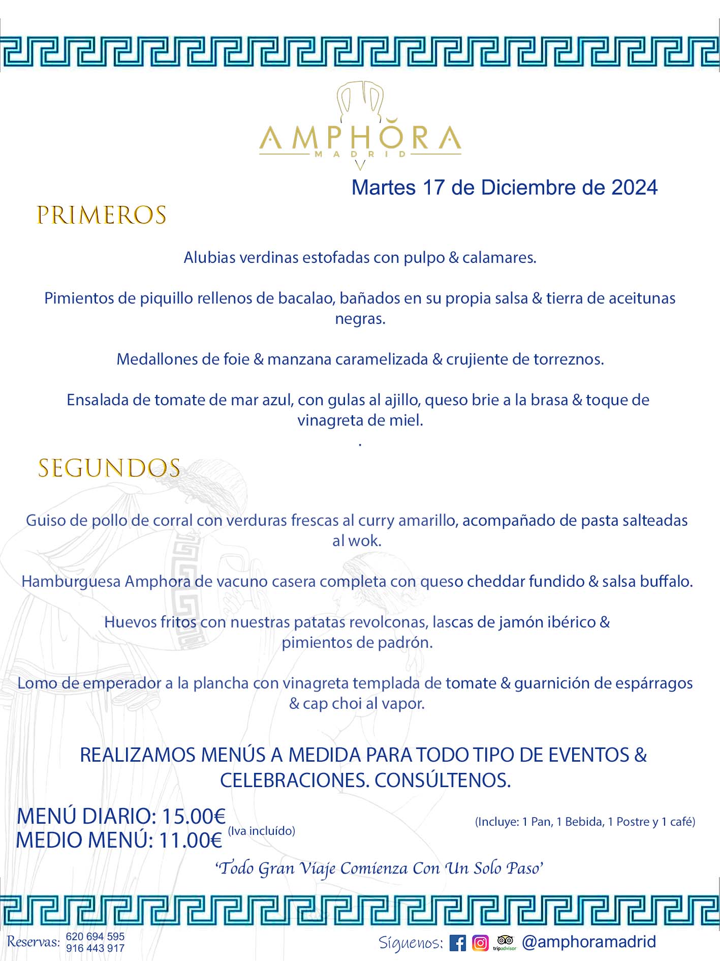 MENÚS DEL DÍA ALCORCÓN MENÚ DEL MARTES 17 DE DICIEMBRE DE 2024 MENÚS DIARIOS MEJORES MENÚS RESTAURANTES ALCORCÓN RESTAURANTE AMPHORA TERRAZA EN ALCORCÓN (DISPONEMOS DE UNA GRAN TERRAZA) Av. Leganés, 54 28923 · Alcorcón · Madrid · España. 91 644 39 17 620 694 595 También realizamos menús especiales a medida personalizados a grupos para todo tipo de eventos, como celebraciones, comidas o cenas de empresas, bautizos, bodas, cumpleaños, cenas o comidas de navidad 2023 2024, etc. Consúltenos o visite nuestras excelentes y amplias instalaciones y les prepararemos el menú más ajustado a sus necesidades y presupuesto. #RestaurantesEventos #RestaurantesMenúsCelebraciones #RestaurantesSalonesBodasBautizosComuniones #MenúsEspecialesparaEventosAlcorcón #MenúsCelebracionesAlcorcón #RestaurantesSalonesMenúsEspecialesGrupos #RestaurantesMenúsCumpleaños #ComidasCenasEmpresasAlcorcón #MenúsparaCenasComidasEventosEmpresasMadrid #MejoresTerrazasMadrid #MejorTerrazaAlcorcónMadrid #PresupuestosMenúsBodasComunionesBautizosAlcorcón #RestaurantesSecretosconEncantoMadrid #RestaurantesMenúsCenasComidasGruposEmpresasNavidadesAlcorcon #SalonesComidasCenasEmpresasAlcorcón #MenúsEventos #MenúsBodas #MenúsComuniones #MenúsCumpleaños #MenúsBautizos #MenúsEventosAlcorcón #MenúsBodasAlcorcón #MenúsComunionesAlcorcón #MenúsCumpleañosAlcorcón #MenúsBautizosAlcorcón #MenúsNavidadAlcorcón #MenúsComidasNavidad #MenúsCenasNavidad #SalonesEventosAlcorcón RESTAURANTES ALCORCÓN CELEBRACIONES EVENTOS CUMPLEAÑOS BODAS COMUNIONES BAUTIZOS, MENÚS ESPECIALES A MEDIDA PARA REUNIONES FAMILIARES EVENTOS CELEBRACIONES BODAS COMUNIONES BAUTIZOS EN ALCORCÓN, RESTAURANTES SALONES GRUPOS COMIDAS CENAS EN ALCORCÓN, RESTAURANTES COMIDAS CENAS EMPRESA ALCORCÓN MADRID, MEJORES TERRAZAS ALCORCÓN, MEJOR TERRAZA ALCORCÓN, RESTAURANTES SECRETOS CON ENCANTO EN MADRID, RESTAURANTES MENUS GRUPOS ESPECIALES COMIDAS CENAS EMPRESAS NAVIDADES ALCORCÓN, CONSÚLTE NUESTROS MENÚS A MEDIDA PARA EVENTOS - REALIZAMOS MENÚS A MEDIDA PARA BODAS, COMUNIONES, BAUTIZOS, CUMPLEAÑOS, CENAS COMIDAS DE EMPRESAS, ETC - NUESTRO RESTAURANTE DIPONE DE UNA EXTRAORDINARIA TERRAZA PARA TODO TIPO DE EVENTOS - NUESTROS SALONES INTERIORES SE ADAPTAN A TODO DE EVENTOS, YA SEAN PARTICULARES COMO DE EMPRESAS - RESTAURANTE PREPARADO PARA TODO TIPO DE EVENTOS DE CLIENTES DE LA ZONA SUR SUROESTE DE MADRID COMO ALCORCÓN MÓSTOLES FUENLABRADA VILLAVICIOSA DE ODÓN POZUELO DE ALARCÓN GETAFE LAS ROZAS MAJADAHONDA - UNO DE LOS MEJORES RESTAURANTES DE MADRID PARA COMER O CENAR A LA CARTA O CON NUESTROS MENÚS - CELEBRE CON NOSOTROS SUS REUNIONES FAMILIARES CUMPLEAÑOS BAUTIZOS COMUNIONES BODAS PRESENTACIONES ETC. PUES SERÁN UN ÉXITO - MEJORES RESTAURANTES SALONES CELEBRACIONES EN ALCORCÓN -RESTAURANTES MENUS GRUPOS COMIDAS CENAS REUNIONES EMPRESAS NAVIDADES 2024 2025 ALCORCÓN ZONA SUR MADRID.MENÚS DEL DÍA ALCORCÓN MENÚS DIARIOS MEJORES MENÚS RESTAURANTES ALCORCÓN RESTAURANTE AMPHORA TERRAZA EN ALCORCÓN (DISPONEMOS DE UNA GRAN TERRAZA)