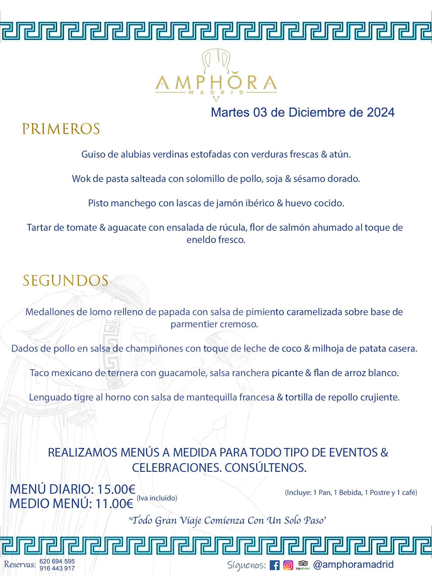 MENÚS DEL DÍA ALCORCÓN MENÚ DEL MARTES 3 DE DICIEMBRE DE 2024 MENÚS DIARIOS MEJORES MENÚS RESTAURANTES ALCORCÓN RESTAURANTE AMPHORA TERRAZA EN ALCORCÓN (DISPONEMOS DE UNA GRAN TERRAZA) Av. Leganés, 54 28923 · Alcorcón · Madrid · España. 91 644 39 17 620 694 595 También realizamos menús especiales a medida personalizados a grupos para todo tipo de eventos, como celebraciones, comidas o cenas de empresas, bautizos, bodas, cumpleaños, cenas o comidas de navidad 2023 2024, etc. Consúltenos o visite nuestras excelentes y amplias instalaciones y les prepararemos el menú más ajustado a sus necesidades y presupuesto. #RestaurantesEventos #RestaurantesMenúsCelebraciones #RestaurantesSalonesBodasBautizosComuniones #MenúsEspecialesparaEventosAlcorcón #MenúsCelebracionesAlcorcón #RestaurantesSalonesMenúsEspecialesGrupos #RestaurantesMenúsCumpleaños #ComidasCenasEmpresasAlcorcón #MenúsparaCenasComidasEventosEmpresasMadrid #MejoresTerrazasMadrid #MejorTerrazaAlcorcónMadrid #PresupuestosMenúsBodasComunionesBautizosAlcorcón #RestaurantesSecretosconEncantoMadrid #RestaurantesMenúsCenasComidasGruposEmpresasNavidadesAlcorcon #SalonesComidasCenasEmpresasAlcorcón #MenúsEventos #MenúsBodas #MenúsComuniones #MenúsCumpleaños #MenúsBautizos #MenúsEventosAlcorcón #MenúsBodasAlcorcón #MenúsComunionesAlcorcón #MenúsCumpleañosAlcorcón #MenúsBautizosAlcorcón #MenúsNavidadAlcorcón #MenúsComidasNavidad #MenúsCenasNavidad #SalonesEventosAlcorcón RESTAURANTES ALCORCÓN CELEBRACIONES EVENTOS CUMPLEAÑOS BODAS COMUNIONES BAUTIZOS, MENÚS ESPECIALES A MEDIDA PARA REUNIONES FAMILIARES EVENTOS CELEBRACIONES BODAS COMUNIONES BAUTIZOS EN ALCORCÓN, RESTAURANTES SALONES GRUPOS COMIDAS CENAS EN ALCORCÓN, RESTAURANTES COMIDAS CENAS EMPRESA ALCORCÓN MADRID, MEJORES TERRAZAS ALCORCÓN, MEJOR TERRAZA ALCORCÓN, RESTAURANTES SECRETOS CON ENCANTO EN MADRID, RESTAURANTES MENUS GRUPOS ESPECIALES COMIDAS CENAS EMPRESAS NAVIDADES ALCORCÓN, CONSÚLTE NUESTROS MENÚS A MEDIDA PARA EVENTOS - REALIZAMOS MENÚS A MEDIDA PARA BODAS, COMUNIONES, BAUTIZOS, CUMPLEAÑOS, CENAS COMIDAS DE EMPRESAS, ETC - NUESTRO RESTAURANTE DIPONE DE UNA EXTRAORDINARIA TERRAZA PARA TODO TIPO DE EVENTOS - NUESTROS SALONES INTERIORES SE ADAPTAN A TODO DE EVENTOS, YA SEAN PARTICULARES COMO DE EMPRESAS - RESTAURANTE PREPARADO PARA TODO TIPO DE EVENTOS DE CLIENTES DE LA ZONA SUR SUROESTE DE MADRID COMO ALCORCÓN MÓSTOLES FUENLABRADA VILLAVICIOSA DE ODÓN POZUELO DE ALARCÓN GETAFE LAS ROZAS MAJADAHONDA - UNO DE LOS MEJORES RESTAURANTES DE MADRID PARA COMER O CENAR A LA CARTA O CON NUESTROS MENÚS - CELEBRE CON NOSOTROS SUS REUNIONES FAMILIARES CUMPLEAÑOS BAUTIZOS COMUNIONES BODAS PRESENTACIONES ETC. PUES SERÁN UN ÉXITO - MEJORES RESTAURANTES SALONES CELEBRACIONES EN ALCORCÓN -RESTAURANTES MENUS GRUPOS COMIDAS CENAS REUNIONES EMPRESAS NAVIDADES 2024 2025 ALCORCÓN ZONA SUR MADRID.MENÚS DEL DÍA ALCORCÓN MENÚS DIARIOS MEJORES MENÚS RESTAURANTES ALCORCÓN RESTAURANTE AMPHORA TERRAZA EN ALCORCÓN (DISPONEMOS DE UNA GRAN TERRAZA)