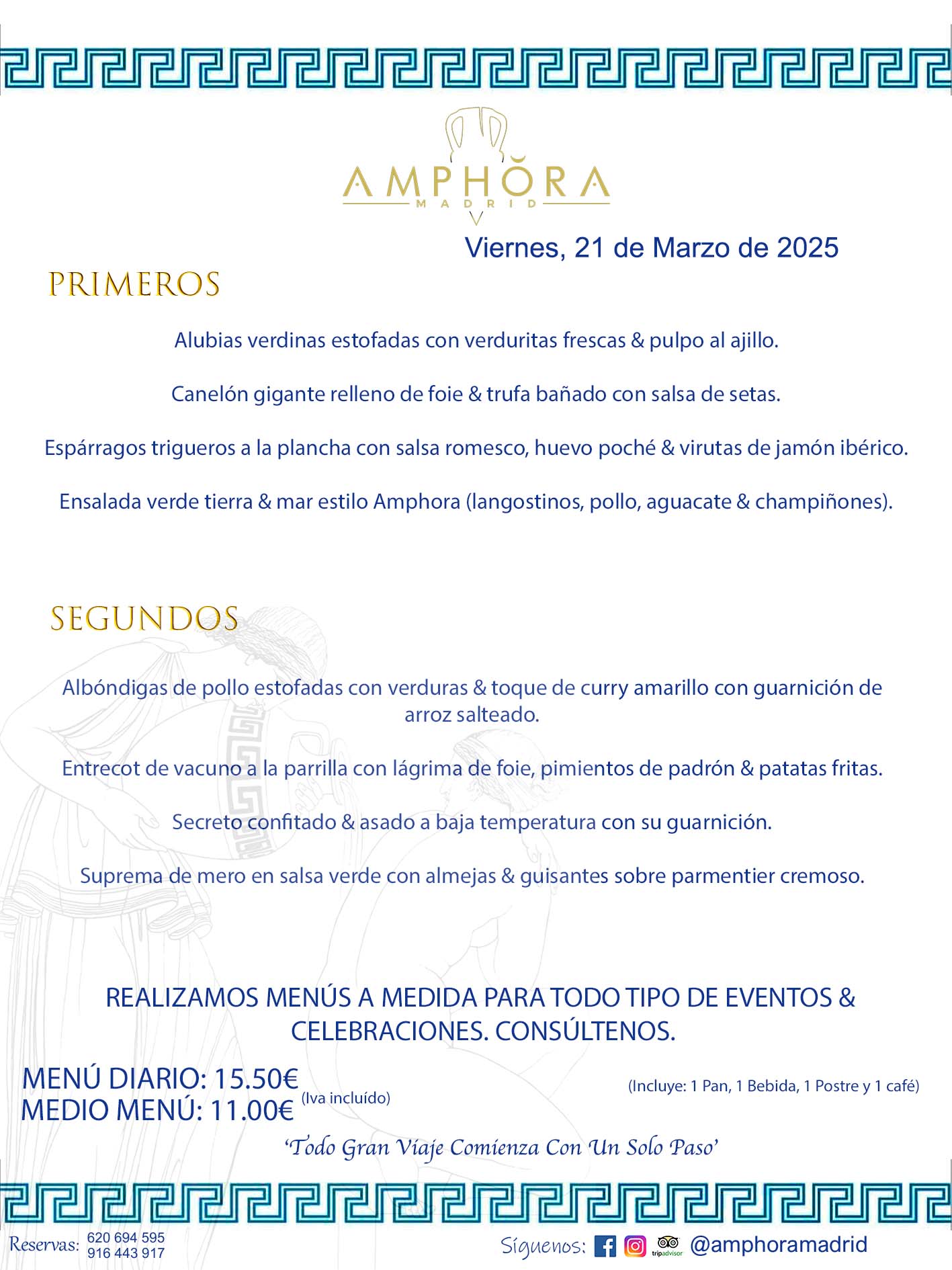 MENÚS DEL DÍA ALCORCÓN MENÚ DEL VIERNES 21 DE MARZO DE DE 2025 MENÚS DIARIOS MEJORES MENÚS RESTAURANTES ALCORCÓN RESTAURANTE AMPHORA TERRAZA EN ALCORCÓN (DISPONEMOS DE UNA GRAN TERRAZA) Av. Leganés, 54 28923 · Alcorcón · Madrid · España. 91 644 39 17 620 694 595 También realizamos menús especiales a medida personalizados a grupos para todo tipo de eventos, como celebraciones, comidas o cenas de empresas, bautizos, bodas, cumpleaños, cenas o comidas de navidad 2023 2024, etc. Consúltenos o visite nuestras excelentes y amplias instalaciones y les prepararemos el menú más ajustado a sus necesidades y presupuesto. #RestaurantesEventos #RestaurantesMenúsCelebraciones #RestaurantesSalonesBodasBautizosComuniones #MenúsEspecialesparaEventosAlcorcón #MenúsCelebracionesAlcorcón #RestaurantesSalonesMenúsEspecialesGrupos #RestaurantesMenúsCumpleaños #ComidasCenasEmpresasAlcorcón #MenúsparaCenasComidasEventosEmpresasMadrid #MejoresTerrazasMadrid #MejorTerrazaAlcorcónMadrid #PresupuestosMenúsBodasComunionesBautizosAlcorcón #RestaurantesSecretosconEncantoMadrid #RestaurantesMenúsCenasComidasGruposEmpresasNavidadesAlcorcon #SalonesComidasCenasEmpresasAlcorcón #MenúsEventos #MenúsBodas #MenúsComuniones #MenúsCumpleaños #MenúsBautizos #MenúsEventosAlcorcón #MenúsBodasAlcorcón #MenúsComunionesAlcorcón #MenúsCumpleañosAlcorcón #MenúsBautizosAlcorcón #MenúsNavidadAlcorcón #MenúsComidasNavidad #MenúsCenasNavidad #SalonesEventosAlcorcón RESTAURANTES ALCORCÓN CELEBRACIONES EVENTOS CUMPLEAÑOS BODAS COMUNIONES BAUTIZOS, MENÚS ESPECIALES A MEDIDA PARA REUNIONES FAMILIARES EVENTOS CELEBRACIONES BODAS COMUNIONES BAUTIZOS EN ALCORCÓN, RESTAURANTES SALONES GRUPOS COMIDAS CENAS EN ALCORCÓN, RESTAURANTES COMIDAS CENAS EMPRESA ALCORCÓN MADRID, MEJORES TERRAZAS ALCORCÓN, MEJOR TERRAZA ALCORCÓN, RESTAURANTES SECRETOS CON ENCANTO EN MADRID, RESTAURANTES MENUS GRUPOS ESPECIALES COMIDAS CENAS EMPRESAS NAVIDADES ALCORCÓN, CONSÚLTE NUESTROS MENÚS A MEDIDA PARA EVENTOS - REALIZAMOS MENÚS A MEDIDA PARA BODAS, COMUNIONES, BAUTIZOS, CUMPLEAÑOS, CENAS COMIDAS DE EMPRESAS, ETC - NUESTRO RESTAURANTE DIPONE DE UNA EXTRAORDINARIA TERRAZA PARA TODO TIPO DE EVENTOS - NUESTROS SALONES INTERIORES SE ADAPTAN A TODO DE EVENTOS, YA SEAN PARTICULARES COMO DE EMPRESAS - RESTAURANTE PREPARADO PARA TODO TIPO DE EVENTOS DE CLIENTES DE LA ZONA SUR SUROESTE DE MADRID COMO ALCORCÓN MÓSTOLES FUENLABRADA VILLAVICIOSA DE ODÓN POZUELO DE ALARCÓN GETAFE LAS ROZAS MAJADAHONDA - UNO DE LOS MEJORES RESTAURANTES DE MADRID PARA COMER O CENAR A LA CARTA O CON NUESTROS MENÚS - CELEBRE CON NOSOTROS SUS REUNIONES FAMILIARES CUMPLEAÑOS BAUTIZOS COMUNIONES BODAS PRESENTACIONES ETC. PUES SERÁN UN ÉXITO - MEJORES RESTAURANTES SALONES CELEBRACIONES EN ALCORCÓN -RESTAURANTES MENUS GRUPOS COMIDAS CENAS REUNIONES EMPRESAS NAVIDADES 2024 ALCORCÓN ZONA SUR MADRID.MENÚS DEL DÍA ALCORCÓN DIARIOS MEJORES MENÚS RESTAURANTES ALCORCÓN RESTAURANTE AMPHORA TERRAZA EN ALCORCÓN (DISPONEMOS DE UNA GRAN TERRAZA)