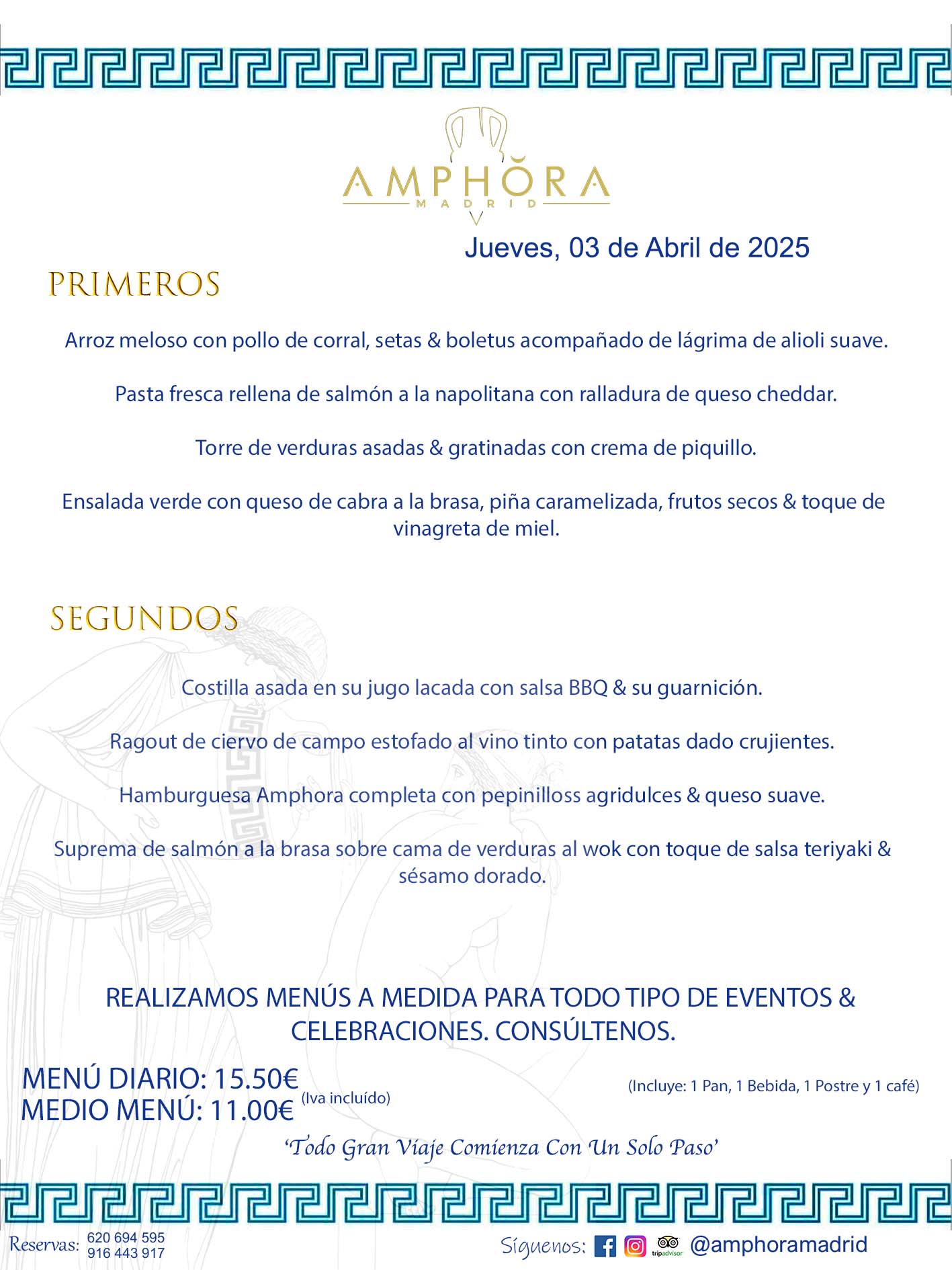 MENÚS DEL DÍA ALCORCÓN MENÚ DEL JUEVES 3 DE ABRIL DE DE 2025 MENÚS DIARIOS MEJORES MENÚS RESTAURANTES ALCORCÓN RESTAURANTE AMPHORA TERRAZA EN ALCORCÓN (DISPONEMOS DE UNA GRAN TERRAZA) Av. Leganés, 54 28923 · Alcorcón · Madrid · España. 91 644 39 17 620 694 595 También realizamos menús especiales a medida personalizados a grupos para todo tipo de eventos, como celebraciones, comidas o cenas de empresas, bautizos, bodas, cumpleaños, cenas o comidas de navidad 2023 2024, etc. Consúltenos o visite nuestras excelentes y amplias instalaciones y les prepararemos el menú más ajustado a sus necesidades y presupuesto. #RestaurantesEventos #RestaurantesMenúsCelebraciones #RestaurantesSalonesBodasBautizosComuniones #MenúsEspecialesparaEventosAlcorcón #MenúsCelebracionesAlcorcón #RestaurantesSalonesMenúsEspecialesGrupos #RestaurantesMenúsCumpleaños #ComidasCenasEmpresasAlcorcón #MenúsparaCenasComidasEventosEmpresasMadrid #MejoresTerrazasMadrid #MejorTerrazaAlcorcónMadrid #PresupuestosMenúsBodasComunionesBautizosAlcorcón #RestaurantesSecretosconEncantoMadrid #RestaurantesMenúsCenasComidasGruposEmpresasNavidadesAlcorcon #SalonesComidasCenasEmpresasAlcorcón #MenúsEventos #MenúsBodas #MenúsComuniones #MenúsCumpleaños #MenúsBautizos #MenúsEventosAlcorcón #MenúsBodasAlcorcón #MenúsComunionesAlcorcón #MenúsCumpleañosAlcorcón #MenúsBautizosAlcorcón #MenúsNavidadAlcorcón #MenúsComidasNavidad #MenúsCenasNavidad #SalonesEventosAlcorcón RESTAURANTES ALCORCÓN CELEBRACIONES EVENTOS CUMPLEAÑOS BODAS COMUNIONES BAUTIZOS, MENÚS ESPECIALES A MEDIDA PARA REUNIONES FAMILIARES EVENTOS CELEBRACIONES BODAS COMUNIONES BAUTIZOS EN ALCORCÓN, RESTAURANTES SALONES GRUPOS COMIDAS CENAS EN ALCORCÓN, RESTAURANTES COMIDAS CENAS EMPRESA ALCORCÓN MADRID, MEJORES TERRAZAS ALCORCÓN, MEJOR TERRAZA ALCORCÓN, RESTAURANTES SECRETOS CON ENCANTO EN MADRID, RESTAURANTES MENUS GRUPOS ESPECIALES COMIDAS CENAS EMPRESAS NAVIDADES ALCORCÓN, CONSÚLTE NUESTROS MENÚS A MEDIDA PARA EVENTOS - REALIZAMOS MENÚS A MEDIDA PARA BODAS, COMUNIONES, BAUTIZOS, CUMPLEAÑOS, CENAS COMIDAS DE EMPRESAS, ETC - NUESTRO RESTAURANTE DIPONE DE UNA EXTRAORDINARIA TERRAZA PARA TODO TIPO DE EVENTOS - NUESTROS SALONES INTERIORES SE ADAPTAN A TODO DE EVENTOS, YA SEAN PARTICULARES COMO DE EMPRESAS - RESTAURANTE PREPARADO PARA TODO TIPO DE EVENTOS DE CLIENTES DE LA ZONA SUR SUROESTE DE MADRID COMO ALCORCÓN MÓSTOLES FUENLABRADA VILLAVICIOSA DE ODÓN POZUELO DE ALARCÓN GETAFE LAS ROZAS MAJADAHONDA - UNO DE LOS MEJORES RESTAURANTES DE MADRID PARA COMER O CENAR A LA CARTA O CON NUESTROS MENÚS - CELEBRE CON NOSOTROS SUS REUNIONES FAMILIARES CUMPLEAÑOS BAUTIZOS COMUNIONES BODAS PRESENTACIONES ETC. PUES SERÁN UN ÉXITO - MEJORES RESTAURANTES SALONES CELEBRACIONES EN ALCORCÓN -RESTAURANTES MENUS GRUPOS COMIDAS CENAS REUNIONES EMPRESAS NAVIDADES 2024 ALCORCÓN ZONA SUR MADRID.MENÚS DEL DÍA ALCORCÓN DIARIOS MEJORES MENÚS RESTAURANTES ALCORCÓN RESTAURANTE AMPHORA TERRAZA EN ALCORCÓN (DISPONEMOS DE UNA GRAN TERRAZA)