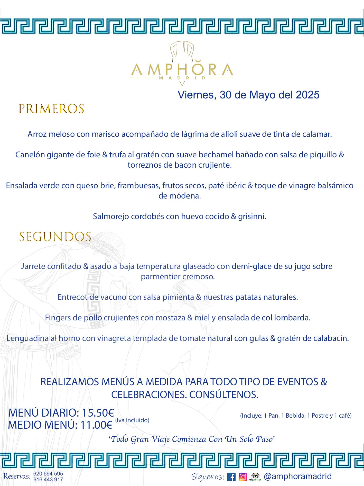 MENÚS DEL DÍA ALCORCÓN MENÚ DEL VIERNES 30 DE MAYO DE DE 2025 MENÚS DIARIOS MEJORES MENÚS RESTAURANTES ALCORCÓN RESTAURANTE AMPHORA TERRAZA EN ALCORCÓN (DISPONEMOS DE UNA GRAN TERRAZA) Av. Leganés, 54 28923 · Alcorcón · Madrid · España. 91 644 39 17 620 694 595 También realizamos menús especiales a medida personalizados a grupos para todo tipo de eventos, como celebraciones, comidas o cenas de empresas, bautizos, bodas, cumpleaños, cenas o comidas de navidad 2023 2024, etc. Consúltenos o visite nuestras excelentes y amplias instalaciones y les prepararemos el menú más ajustado a sus necesidades y presupuesto. #RestaurantesEventos #RestaurantesMenúsCelebraciones #RestaurantesSalonesBodasBautizosComuniones #MenúsEspecialesparaEventosAlcorcón #MenúsCelebracionesAlcorcón #RestaurantesSalonesMenúsEspecialesGrupos #RestaurantesMenúsCumpleaños #ComidasCenasEmpresasAlcorcón #MenúsparaCenasComidasEventosEmpresasMadrid #MejoresTerrazasMadrid #MejorTerrazaAlcorcónMadrid #PresupuestosMenúsBodasComunionesBautizosAlcorcón #RestaurantesSecretosconEncantoMadrid #RestaurantesMenúsCenasComidasGruposEmpresasNavidadesAlcorcon #SalonesComidasCenasEmpresasAlcorcón #MenúsEventos #MenúsBodas #MenúsComuniones #MenúsCumpleaños #MenúsBautizos #MenúsEventosAlcorcón #MenúsBodasAlcorcón #MenúsComunionesAlcorcón #MenúsCumpleañosAlcorcón #MenúsBautizosAlcorcón #MenúsNavidadAlcorcón #MenúsComidasNavidad #MenúsCenasNavidad #SalonesEventosAlcorcón RESTAURANTES ALCORCÓN CELEBRACIONES EVENTOS CUMPLEAÑOS BODAS COMUNIONES BAUTIZOS, MENÚS ESPECIALES A MEDIDA PARA REUNIONES FAMILIARES EVENTOS CELEBRACIONES BODAS COMUNIONES BAUTIZOS EN ALCORCÓN, RESTAURANTES SALONES GRUPOS COMIDAS CENAS EN ALCORCÓN, RESTAURANTES COMIDAS CENAS EMPRESA ALCORCÓN MADRID, MEJORES TERRAZAS ALCORCÓN, MEJOR TERRAZA ALCORCÓN, RESTAURANTES SECRETOS CON ENCANTO EN MADRID, RESTAURANTES MENUS GRUPOS ESPECIALES COMIDAS CENAS EMPRESAS NAVIDADES ALCORCÓN, CONSÚLTE NUESTROS MENÚS A MEDIDA PARA EVENTOS - REALIZAMOS MENÚS A MEDIDA PARA BODAS, COMUNIONES, BAUTIZOS, CUMPLEAÑOS, CENAS COMIDAS DE EMPRESAS, ETC - NUESTRO RESTAURANTE DIPONE DE UNA EXTRAORDINARIA TERRAZA PARA TODO TIPO DE EVENTOS - NUESTROS SALONES INTERIORES SE ADAPTAN A TODO DE EVENTOS, YA SEAN PARTICULARES COMO DE EMPRESAS - RESTAURANTE PREPARADO PARA TODO TIPO DE EVENTOS DE CLIENTES DE LA ZONA SUR SUROESTE DE MADRID COMO ALCORCÓN MÓSTOLES FUENLABRADA VILLAVICIOSA DE ODÓN POZUELO DE ALARCÓN GETAFE LAS ROZAS MAJADAHONDA - UNO DE LOS MEJORES RESTAURANTES DE MADRID PARA COMER O CENAR A LA CARTA O CON NUESTROS MENÚS - CELEBRE CON NOSOTROS SUS REUNIONES FAMILIARES CUMPLEAÑOS BAUTIZOS COMUNIONES BODAS PRESENTACIONES ETC. PUES SERÁN UN ÉXITO - MEJORES RESTAURANTES SALONES CELEBRACIONES EN ALCORCÓN -RESTAURANTES MENUS GRUPOS COMIDAS CENAS REUNIONES EMPRESAS NAVIDADES 2024 ALCORCÓN ZONA SUR MADRID.MENÚS DEL DÍA ALCORCÓN DIARIOS MEJORES MENÚS RESTAURANTES ALCORCÓN RESTAURANTE AMPHORA TERRAZA EN ALCORCÓN (DISPONEMOS DE UNA GRAN TERRAZA)