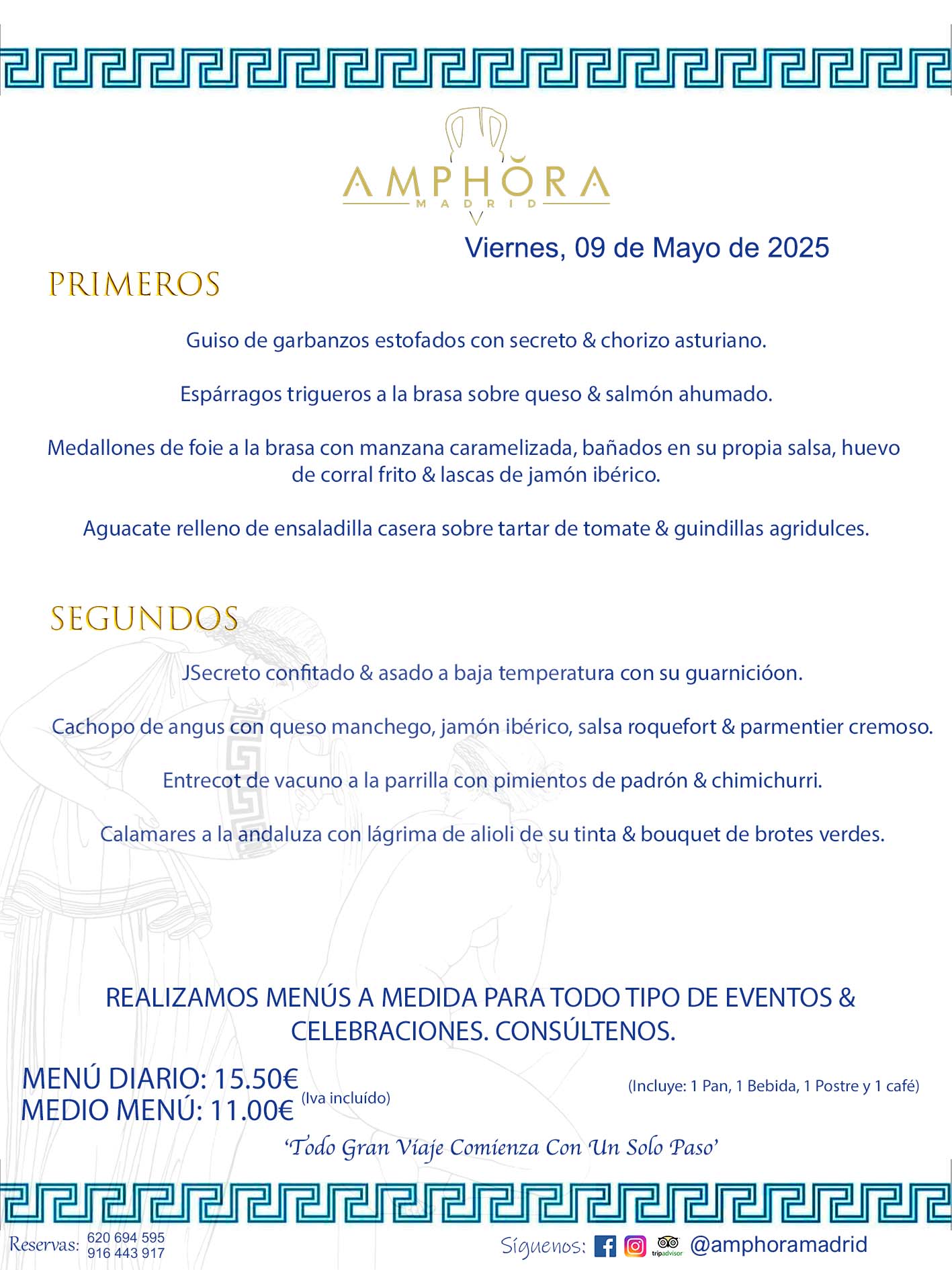 MENÚS DEL DÍA ALCORCÓN MENÚ DEL VIERNES 9 DE MAYO DE DE 2025 MENÚS DIARIOS MEJORES MENÚS RESTAURANTES ALCORCÓN RESTAURANTE AMPHORA TERRAZA EN ALCORCÓN (DISPONEMOS DE UNA GRAN TERRAZA) Av. Leganés, 54 28923 · Alcorcón · Madrid · España. 91 644 39 17 620 694 595 También realizamos menús especiales a medida personalizados a grupos para todo tipo de eventos, como celebraciones, comidas o cenas de empresas, bautizos, bodas, cumpleaños, cenas o comidas de navidad 2023 2024, etc. Consúltenos o visite nuestras excelentes y amplias instalaciones y les prepararemos el menú más ajustado a sus necesidades y presupuesto. #RestaurantesEventos #RestaurantesMenúsCelebraciones #RestaurantesSalonesBodasBautizosComuniones #MenúsEspecialesparaEventosAlcorcón #MenúsCelebracionesAlcorcón #RestaurantesSalonesMenúsEspecialesGrupos #RestaurantesMenúsCumpleaños #ComidasCenasEmpresasAlcorcón #MenúsparaCenasComidasEventosEmpresasMadrid #MejoresTerrazasMadrid #MejorTerrazaAlcorcónMadrid #PresupuestosMenúsBodasComunionesBautizosAlcorcón #RestaurantesSecretosconEncantoMadrid #RestaurantesMenúsCenasComidasGruposEmpresasNavidadesAlcorcon #SalonesComidasCenasEmpresasAlcorcón #MenúsEventos #MenúsBodas #MenúsComuniones #MenúsCumpleaños #MenúsBautizos #MenúsEventosAlcorcón #MenúsBodasAlcorcón #MenúsComunionesAlcorcón #MenúsCumpleañosAlcorcón #MenúsBautizosAlcorcón #MenúsNavidadAlcorcón #MenúsComidasNavidad #MenúsCenasNavidad #SalonesEventosAlcorcón RESTAURANTES ALCORCÓN CELEBRACIONES EVENTOS CUMPLEAÑOS BODAS COMUNIONES BAUTIZOS, MENÚS ESPECIALES A MEDIDA PARA REUNIONES FAMILIARES EVENTOS CELEBRACIONES BODAS COMUNIONES BAUTIZOS EN ALCORCÓN, RESTAURANTES SALONES GRUPOS COMIDAS CENAS EN ALCORCÓN, RESTAURANTES COMIDAS CENAS EMPRESA ALCORCÓN MADRID, MEJORES TERRAZAS ALCORCÓN, MEJOR TERRAZA ALCORCÓN, RESTAURANTES SECRETOS CON ENCANTO EN MADRID, RESTAURANTES MENUS GRUPOS ESPECIALES COMIDAS CENAS EMPRESAS NAVIDADES ALCORCÓN, CONSÚLTE NUESTROS MENÚS A MEDIDA PARA EVENTOS - REALIZAMOS MENÚS A MEDIDA PARA BODAS, COMUNIONES, BAUTIZOS, CUMPLEAÑOS, CENAS COMIDAS DE EMPRESAS, ETC - NUESTRO RESTAURANTE DIPONE DE UNA EXTRAORDINARIA TERRAZA PARA TODO TIPO DE EVENTOS - NUESTROS SALONES INTERIORES SE ADAPTAN A TODO DE EVENTOS, YA SEAN PARTICULARES COMO DE EMPRESAS - RESTAURANTE PREPARADO PARA TODO TIPO DE EVENTOS DE CLIENTES DE LA ZONA SUR SUROESTE DE MADRID COMO ALCORCÓN MÓSTOLES FUENLABRADA VILLAVICIOSA DE ODÓN POZUELO DE ALARCÓN GETAFE LAS ROZAS MAJADAHONDA - UNO DE LOS MEJORES RESTAURANTES DE MADRID PARA COMER O CENAR A LA CARTA O CON NUESTROS MENÚS - CELEBRE CON NOSOTROS SUS REUNIONES FAMILIARES CUMPLEAÑOS BAUTIZOS COMUNIONES BODAS PRESENTACIONES ETC. PUES SERÁN UN ÉXITO - MEJORES RESTAURANTES SALONES CELEBRACIONES EN ALCORCÓN -RESTAURANTES MENUS GRUPOS COMIDAS CENAS REUNIONES EMPRESAS NAVIDADES 2024 ALCORCÓN ZONA SUR MADRID.MENÚS DEL DÍA ALCORCÓN DIARIOS MEJORES MENÚS RESTAURANTES ALCORCÓN RESTAURANTE AMPHORA TERRAZA EN ALCORCÓN (DISPONEMOS DE UNA GRAN TERRAZA)
