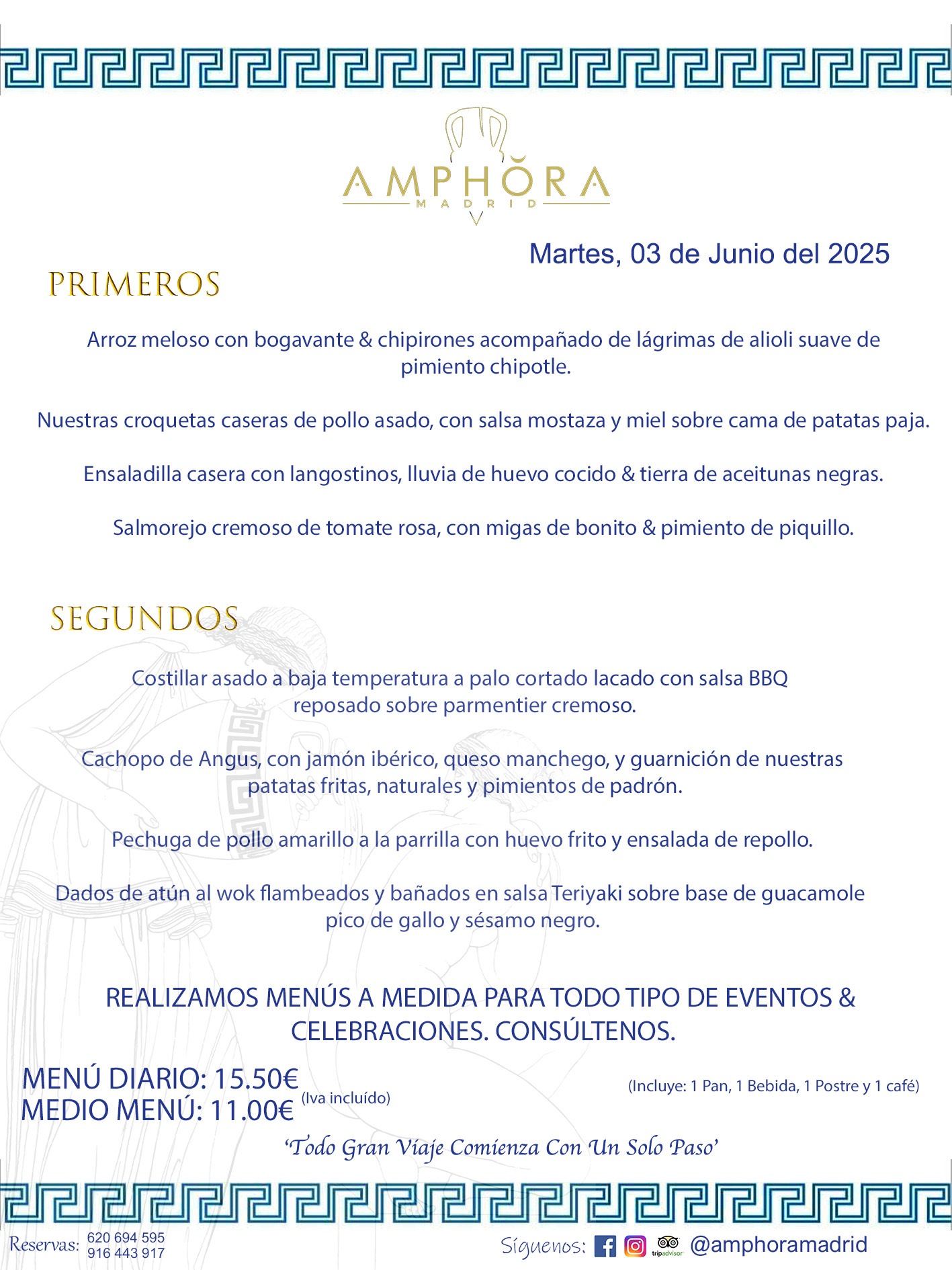 MENÚS DEL DÍA ALCORCÓN MENÚ DEL MARTES 3 DE JUNIO DE DE 2025 MENÚS DIARIOS MEJORES MENÚS RESTAURANTES ALCORCÓN RESTAURANTE AMPHORA TERRAZA EN ALCORCÓN (DISPONEMOS DE UNA GRAN TERRAZA) Av. Leganés, 54 28923 · Alcorcón · Madrid · España. 91 644 39 17 620 694 595 También realizamos menús especiales a medida personalizados a grupos para todo tipo de eventos, como celebraciones, comidas o cenas de empresas, bautizos, bodas, cumpleaños, cenas o comidas de navidad 2023 2024, etc. Consúltenos o visite nuestras excelentes y amplias instalaciones y les prepararemos el menú más ajustado a sus necesidades y presupuesto. #RestaurantesEventos #RestaurantesMenúsCelebraciones #RestaurantesSalonesBodasBautizosComuniones #MenúsEspecialesparaEventosAlcorcón #MenúsCelebracionesAlcorcón #RestaurantesSalonesMenúsEspecialesGrupos #RestaurantesMenúsCumpleaños #ComidasCenasEmpresasAlcorcón #MenúsparaCenasComidasEventosEmpresasMadrid #MejoresTerrazasMadrid #MejorTerrazaAlcorcónMadrid #PresupuestosMenúsBodasComunionesBautizosAlcorcón #RestaurantesSecretosconEncantoMadrid #RestaurantesMenúsCenasComidasGruposEmpresasNavidadesAlcorcon #SalonesComidasCenasEmpresasAlcorcón #MenúsEventos #MenúsBodas #MenúsComuniones #MenúsCumpleaños #MenúsBautizos #MenúsEventosAlcorcón #MenúsBodasAlcorcón #MenúsComunionesAlcorcón #MenúsCumpleañosAlcorcón #MenúsBautizosAlcorcón #MenúsNavidadAlcorcón #MenúsComidasNavidad #MenúsCenasNavidad #SalonesEventosAlcorcón RESTAURANTES ALCORCÓN CELEBRACIONES EVENTOS CUMPLEAÑOS BODAS COMUNIONES BAUTIZOS, MENÚS ESPECIALES A MEDIDA PARA REUNIONES FAMILIARES EVENTOS CELEBRACIONES BODAS COMUNIONES BAUTIZOS EN ALCORCÓN, RESTAURANTES SALONES GRUPOS COMIDAS CENAS EN ALCORCÓN, RESTAURANTES COMIDAS CENAS EMPRESA ALCORCÓN MADRID, MEJORES TERRAZAS ALCORCÓN, MEJOR TERRAZA ALCORCÓN, RESTAURANTES SECRETOS CON ENCANTO EN MADRID, RESTAURANTES MENUS GRUPOS ESPECIALES COMIDAS CENAS EMPRESAS NAVIDADES ALCORCÓN, CONSÚLTE NUESTROS MENÚS A MEDIDA PARA EVENTOS - REALIZAMOS MENÚS A MEDIDA PARA BODAS, COMUNIONES, BAUTIZOS, CUMPLEAÑOS, CENAS COMIDAS DE EMPRESAS, ETC - NUESTRO RESTAURANTE DIPONE DE UNA EXTRAORDINARIA TERRAZA PARA TODO TIPO DE EVENTOS - NUESTROS SALONES INTERIORES SE ADAPTAN A TODO DE EVENTOS, YA SEAN PARTICULARES COMO DE EMPRESAS - RESTAURANTE PREPARADO PARA TODO TIPO DE EVENTOS DE CLIENTES DE LA ZONA SUR SUROESTE DE MADRID COMO ALCORCÓN MÓSTOLES FUENLABRADA VILLAVICIOSA DE ODÓN POZUELO DE ALARCÓN GETAFE LAS ROZAS MAJADAHONDA - UNO DE LOS MEJORES RESTAURANTES DE MADRID PARA COMER O CENAR A LA CARTA O CON NUESTROS MENÚS - CELEBRE CON NOSOTROS SUS REUNIONES FAMILIARES CUMPLEAÑOS BAUTIZOS COMUNIONES BODAS PRESENTACIONES ETC. PUES SERÁN UN ÉXITO - MEJORES RESTAURANTES SALONES CELEBRACIONES EN ALCORCÓN -RESTAURANTES MENUS GRUPOS COMIDAS CENAS REUNIONES EMPRESAS NAVIDADES 2024 ALCORCÓN ZONA SUR MADRID.MENÚS DEL DÍA ALCORCÓN DIARIOS MEJORES MENÚS RESTAURANTES ALCORCÓN RESTAURANTE AMPHORA TERRAZA EN ALCORCÓN (DISPONEMOS DE UNA GRAN TERRAZA)