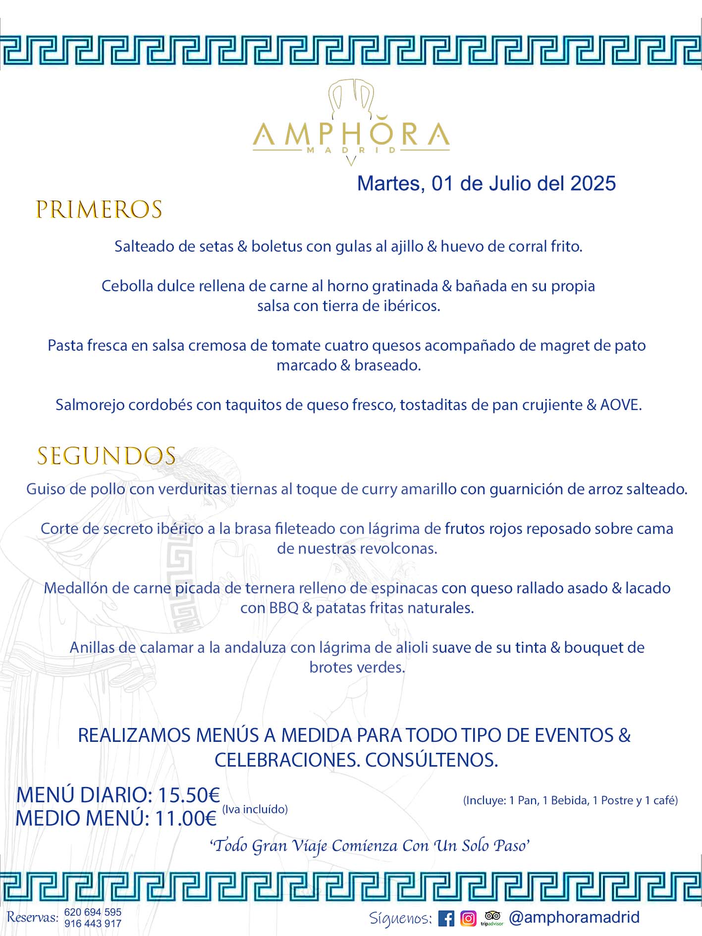 MENÚS DEL DÍA ALCORCÓN MENÚ DEL MARTES 1 DE JULIO DE DE 2025 MENÚS DIARIOS MEJORES MENÚS RESTAURANTES ALCORCÓN RESTAURANTE AMPHORA TERRAZA EN ALCORCÓN (DISPONEMOS DE UNA GRAN TERRAZA) Av. Leganés, 54 28923 · Alcorcón · Madrid · España. 91 644 39 17 620 694 595 También realizamos menús especiales a medida personalizados a grupos para todo tipo de eventos, como celebraciones, comidas o cenas de empresas, bautizos, bodas, cumpleaños, cenas o comidas de navidad 2023 2024, etc. Consúltenos o visite nuestras excelentes y amplias instalaciones y les prepararemos el menú más ajustado a sus necesidades y presupuesto. #RestaurantesEventos #RestaurantesMenúsCelebraciones #RestaurantesSalonesBodasBautizosComuniones #MenúsEspecialesparaEventosAlcorcón #MenúsCelebracionesAlcorcón #RestaurantesSalonesMenúsEspecialesGrupos #RestaurantesMenúsCumpleaños #ComidasCenasEmpresasAlcorcón #MenúsparaCenasComidasEventosEmpresasMadrid #MejoresTerrazasMadrid #MejorTerrazaAlcorcónMadrid #PresupuestosMenúsBodasComunionesBautizosAlcorcón #RestaurantesSecretosconEncantoMadrid #RestaurantesMenúsCenasComidasGruposEmpresasNavidadesAlcorcon #SalonesComidasCenasEmpresasAlcorcón #MenúsEventos #MenúsBodas #MenúsComuniones #MenúsCumpleaños #MenúsBautizos #MenúsEventosAlcorcón #MenúsBodasAlcorcón #MenúsComunionesAlcorcón #MenúsCumpleañosAlcorcón #MenúsBautizosAlcorcón #MenúsNavidadAlcorcón #MenúsComidasNavidad #MenúsCenasNavidad #SalonesEventosAlcorcón RESTAURANTES ALCORCÓN CELEBRACIONES EVENTOS CUMPLEAÑOS BODAS COMUNIONES BAUTIZOS, MENÚS ESPECIALES A MEDIDA PARA REUNIONES FAMILIARES EVENTOS CELEBRACIONES BODAS COMUNIONES BAUTIZOS EN ALCORCÓN, RESTAURANTES SALONES GRUPOS COMIDAS CENAS EN ALCORCÓN, RESTAURANTES COMIDAS CENAS EMPRESA ALCORCÓN MADRID, MEJORES TERRAZAS ALCORCÓN, MEJOR TERRAZA ALCORCÓN, RESTAURANTES SECRETOS CON ENCANTO EN MADRID, RESTAURANTES MENUS GRUPOS ESPECIALES COMIDAS CENAS EMPRESAS NAVIDADES ALCORCÓN, CONSÚLTE NUESTROS MENÚS A MEDIDA PARA EVENTOS - REALIZAMOS MENÚS A MEDIDA PARA BODAS, COMUNIONES, BAUTIZOS, CUMPLEAÑOS, CENAS COMIDAS DE EMPRESAS, ETC - NUESTRO RESTAURANTE DIPONE DE UNA EXTRAORDINARIA TERRAZA PARA TODO TIPO DE EVENTOS - NUESTROS SALONES INTERIORES SE ADAPTAN A TODO DE EVENTOS, YA SEAN PARTICULARES COMO DE EMPRESAS - RESTAURANTE PREPARADO PARA TODO TIPO DE EVENTOS DE CLIENTES DE LA ZONA SUR SUROESTE DE MADRID COMO ALCORCÓN MÓSTOLES FUENLABRADA VILLAVICIOSA DE ODÓN POZUELO DE ALARCÓN GETAFE LAS ROZAS MAJADAHONDA - UNO DE LOS MEJORES RESTAURANTES DE MADRID PARA COMER O CENAR A LA CARTA O CON NUESTROS MENÚS - CELEBRE CON NOSOTROS SUS REUNIONES FAMILIARES CUMPLEAÑOS BAUTIZOS COMUNIONES BODAS PRESENTACIONES ETC. PUES SERÁN UN ÉXITO - MEJORES RESTAURANTES SALONES CELEBRACIONES EN ALCORCÓN -RESTAURANTES MENUS GRUPOS COMIDAS CENAS REUNIONES EMPRESAS NAVIDADES 2024 ALCORCÓN ZONA SUR MADRID.MENÚS DEL DÍA ALCORCÓN DIARIOS MEJORES MENÚS RESTAURANTES ALCORCÓN RESTAURANTE AMPHORA TERRAZA EN ALCORCÓN (DISPONEMOS DE UNA GRAN TERRAZA)