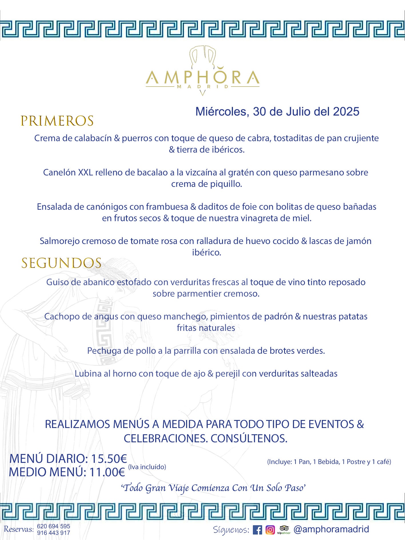 MENÚS DEL DÍA ALCORCÓN MENÚ DEL MIÉRCOLES 30 DE JULIO DE DE 2025 MENÚS DIARIOS MEJORES MENÚS RESTAURANTES ALCORCÓN RESTAURANTE AMPHORA TERRAZA EN ALCORCÓN (DISPONEMOS DE UNA GRAN TERRAZA) Av. Leganés, 54 28923 · Alcorcón · Madrid · España. 91 644 39 17 620 694 595 También realizamos menús especiales a medida personalizados a grupos para todo tipo de eventos, como celebraciones, comidas o cenas de empresas, bautizos, bodas, cumpleaños, cenas o comidas de navidad 2023 2024, etc. Consúltenos o visite nuestras excelentes y amplias instalaciones y les prepararemos el menú más ajustado a sus necesidades y presupuesto. #RestaurantesEventos #RestaurantesMenúsCelebraciones #RestaurantesSalonesBodasBautizosComuniones #MenúsEspecialesparaEventosAlcorcón #MenúsCelebracionesAlcorcón #RestaurantesSalonesMenúsEspecialesGrupos #RestaurantesMenúsCumpleaños #ComidasCenasEmpresasAlcorcón #MenúsparaCenasComidasEventosEmpresasMadrid #MejoresTerrazasMadrid #MejorTerrazaAlcorcónMadrid #PresupuestosMenúsBodasComunionesBautizosAlcorcón #RestaurantesSecretosconEncantoMadrid #RestaurantesMenúsCenasComidasGruposEmpresasNavidadesAlcorcon #SalonesComidasCenasEmpresasAlcorcón #MenúsEventos #MenúsBodas #MenúsComuniones #MenúsCumpleaños #MenúsBautizos #MenúsEventosAlcorcón #MenúsBodasAlcorcón #MenúsComunionesAlcorcón #MenúsCumpleañosAlcorcón #MenúsBautizosAlcorcón #MenúsNavidadAlcorcón #MenúsComidasNavidad #MenúsCenasNavidad #SalonesEventosAlcorcón RESTAURANTES ALCORCÓN CELEBRACIONES EVENTOS CUMPLEAÑOS BODAS COMUNIONES BAUTIZOS, MENÚS ESPECIALES A MEDIDA PARA REUNIONES FAMILIARES EVENTOS CELEBRACIONES BODAS COMUNIONES BAUTIZOS EN ALCORCÓN, RESTAURANTES SALONES GRUPOS COMIDAS CENAS EN ALCORCÓN, RESTAURANTES COMIDAS CENAS EMPRESA ALCORCÓN MADRID, MEJORES TERRAZAS ALCORCÓN, MEJOR TERRAZA ALCORCÓN, RESTAURANTES SECRETOS CON ENCANTO EN MADRID, RESTAURANTES MENUS GRUPOS ESPECIALES COMIDAS CENAS EMPRESAS NAVIDADES ALCORCÓN, CONSÚLTE NUESTROS MENÚS A MEDIDA PARA EVENTOS - REALIZAMOS MENÚS A MEDIDA PARA BODAS, COMUNIONES, BAUTIZOS, CUMPLEAÑOS, CENAS COMIDAS DE EMPRESAS, ETC - NUESTRO RESTAURANTE DIPONE DE UNA EXTRAORDINARIA TERRAZA PARA TODO TIPO DE EVENTOS - NUESTROS SALONES INTERIORES SE ADAPTAN A TODO DE EVENTOS, YA SEAN PARTICULARES COMO DE EMPRESAS - RESTAURANTE PREPARADO PARA TODO TIPO DE EVENTOS DE CLIENTES DE LA ZONA SUR SUROESTE DE MADRID COMO ALCORCÓN MÓSTOLES FUENLABRADA VILLAVICIOSA DE ODÓN POZUELO DE ALARCÓN GETAFE LAS ROZAS MAJADAHONDA - UNO DE LOS MEJORES RESTAURANTES DE MADRID PARA COMER O CENAR A LA CARTA O CON NUESTROS MENÚS - CELEBRE CON NOSOTROS SUS REUNIONES FAMILIARES CUMPLEAÑOS BAUTIZOS COMUNIONES BODAS PRESENTACIONES ETC. PUES SERÁN UN ÉXITO - MEJORES RESTAURANTES SALONES CELEBRACIONES EN ALCORCÓN -RESTAURANTES MENUS GRUPOS COMIDAS CENAS REUNIONES EMPRESAS NAVIDADES 2024 ALCORCÓN ZONA SUR MADRID.MENÚS DEL DÍA ALCORCÓN DIARIOS MEJORES MENÚS RESTAURANTES ALCORCÓN RESTAURANTE AMPHORA TERRAZA EN ALCORCÓN (DISPONEMOS DE UNA GRAN TERRAZA)