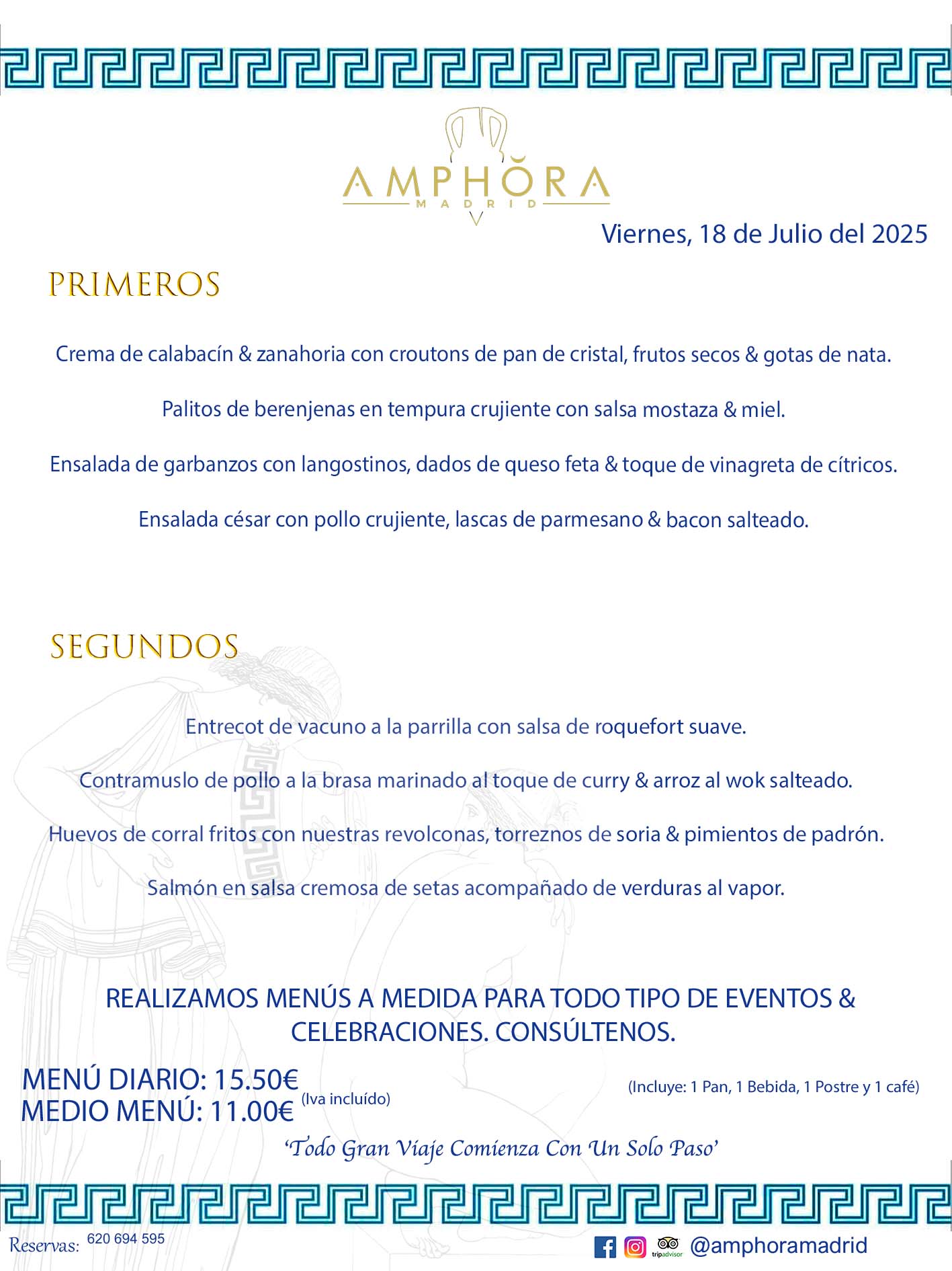 MENÚS DEL DÍA ALCORCÓN MENÚ DEL VIERNES 18 DE JULIO DE DE 2025 MENÚS DIARIOS MEJORES MENÚS RESTAURANTES ALCORCÓN RESTAURANTE AMPHORA TERRAZA EN ALCORCÓN (DISPONEMOS DE UNA GRAN TERRAZA) Av. Leganés, 54 28923 · Alcorcón · Madrid · España. 91 644 39 17 620 694 595 También realizamos menús especiales a medida personalizados a grupos para todo tipo de eventos, como celebraciones, comidas o cenas de empresas, bautizos, bodas, cumpleaños, cenas o comidas de navidad 2023 2024, etc. Consúltenos o visite nuestras excelentes y amplias instalaciones y les prepararemos el menú más ajustado a sus necesidades y presupuesto. #RestaurantesEventos #RestaurantesMenúsCelebraciones #RestaurantesSalonesBodasBautizosComuniones #MenúsEspecialesparaEventosAlcorcón #MenúsCelebracionesAlcorcón #RestaurantesSalonesMenúsEspecialesGrupos #RestaurantesMenúsCumpleaños #ComidasCenasEmpresasAlcorcón #MenúsparaCenasComidasEventosEmpresasMadrid #MejoresTerrazasMadrid #MejorTerrazaAlcorcónMadrid #PresupuestosMenúsBodasComunionesBautizosAlcorcón #RestaurantesSecretosconEncantoMadrid #RestaurantesMenúsCenasComidasGruposEmpresasNavidadesAlcorcon #SalonesComidasCenasEmpresasAlcorcón #MenúsEventos #MenúsBodas #MenúsComuniones #MenúsCumpleaños #MenúsBautizos #MenúsEventosAlcorcón #MenúsBodasAlcorcón #MenúsComunionesAlcorcón #MenúsCumpleañosAlcorcón #MenúsBautizosAlcorcón #MenúsNavidadAlcorcón #MenúsComidasNavidad #MenúsCenasNavidad #SalonesEventosAlcorcón RESTAURANTES ALCORCÓN CELEBRACIONES EVENTOS CUMPLEAÑOS BODAS COMUNIONES BAUTIZOS, MENÚS ESPECIALES A MEDIDA PARA REUNIONES FAMILIARES EVENTOS CELEBRACIONES BODAS COMUNIONES BAUTIZOS EN ALCORCÓN, RESTAURANTES SALONES GRUPOS COMIDAS CENAS EN ALCORCÓN, RESTAURANTES COMIDAS CENAS EMPRESA ALCORCÓN MADRID, MEJORES TERRAZAS ALCORCÓN, MEJOR TERRAZA ALCORCÓN, RESTAURANTES SECRETOS CON ENCANTO EN MADRID, RESTAURANTES MENUS GRUPOS ESPECIALES COMIDAS CENAS EMPRESAS NAVIDADES ALCORCÓN, CONSÚLTE NUESTROS MENÚS A MEDIDA PARA EVENTOS - REALIZAMOS MENÚS A MEDIDA PARA BODAS, COMUNIONES, BAUTIZOS, CUMPLEAÑOS, CENAS COMIDAS DE EMPRESAS, ETC - NUESTRO RESTAURANTE DIPONE DE UNA EXTRAORDINARIA TERRAZA PARA TODO TIPO DE EVENTOS - NUESTROS SALONES INTERIORES SE ADAPTAN A TODO DE EVENTOS, YA SEAN PARTICULARES COMO DE EMPRESAS - RESTAURANTE PREPARADO PARA TODO TIPO DE EVENTOS DE CLIENTES DE LA ZONA SUR SUROESTE DE MADRID COMO ALCORCÓN MÓSTOLES FUENLABRADA VILLAVICIOSA DE ODÓN POZUELO DE ALARCÓN GETAFE LAS ROZAS MAJADAHONDA - UNO DE LOS MEJORES RESTAURANTES DE MADRID PARA COMER O CENAR A LA CARTA O CON NUESTROS MENÚS - CELEBRE CON NOSOTROS SUS REUNIONES FAMILIARES CUMPLEAÑOS BAUTIZOS COMUNIONES BODAS PRESENTACIONES ETC. PUES SERÁN UN ÉXITO - MEJORES RESTAURANTES SALONES CELEBRACIONES EN ALCORCÓN -RESTAURANTES MENUS GRUPOS COMIDAS CENAS REUNIONES EMPRESAS NAVIDADES 2024 ALCORCÓN ZONA SUR MADRID.MENÚS DEL DÍA ALCORCÓN DIARIOS MEJORES MENÚS RESTAURANTES ALCORCÓN RESTAURANTE AMPHORA TERRAZA EN ALCORCÓN (DISPONEMOS DE UNA GRAN TERRAZA)