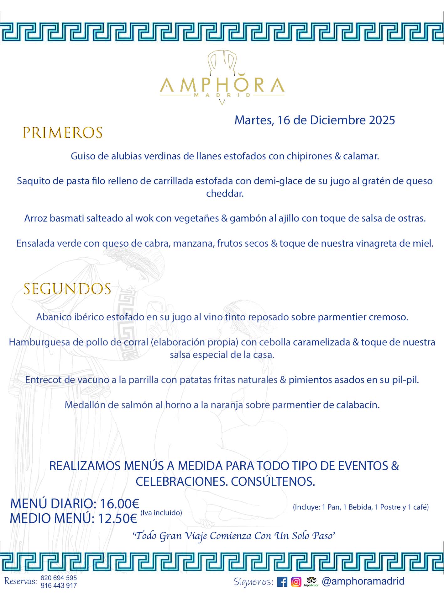 MENÚS DEL DÍA ALCORCÓN MENÚ DEL MARTES 16 DE DICIEMBRE DE DE 2025 MENÚS DIARIOS MEJORES MENÚS RESTAURANTES ALCORCÓN RESTAURANTE AMPHORA TERRAZA EN ALCORCÓN (DISPONEMOS DE UNA GRAN TERRAZA) Av. Leganés, 54 28923 · Alcorcón · Madrid · España. 91 644 39 17 620 694 595 También realizamos menús especiales a medida personalizados a grupos para todo tipo de eventos, como celebraciones, comidas o cenas de empresas, bautizos, bodas, cumpleaños, cenas o comidas de navidad 2023 2024, etc. Consúltenos o visite nuestras excelentes y amplias instalaciones y les prepararemos el menú más ajustado a sus necesidades y presupuesto. #RestaurantesEventos #RestaurantesMenúsCelebraciones #RestaurantesSalonesBodasBautizosComuniones #MenúsEspecialesparaEventosAlcorcón #MenúsCelebracionesAlcorcón #RestaurantesSalonesMenúsEspecialesGrupos #RestaurantesMenúsCumpleaños #ComidasCenasEmpresasAlcorcón #MenúsparaCenasComidasEventosEmpresasMadrid #MejoresTerrazasMadrid #MejorTerrazaAlcorcónMadrid #PresupuestosMenúsBodasComunionesBautizosAlcorcón #RestaurantesSecretosconEncantoMadrid #RestaurantesMenúsCenasComidasGruposEmpresasNavidadesAlcorcon #SalonesComidasCenasEmpresasAlcorcón #MenúsEventos #MenúsBodas #MenúsComuniones #MenúsCumpleaños #MenúsBautizos #MenúsEventosAlcorcón #MenúsBodasAlcorcón #MenúsComunionesAlcorcón #MenúsCumpleañosAlcorcón #MenúsBautizosAlcorcón #MenúsNavidadAlcorcón #MenúsComidasNavidad #MenúsCenasNavidad #SalonesEventosAlcorcón RESTAURANTES ALCORCÓN CELEBRACIONES EVENTOS CUMPLEAÑOS BODAS COMUNIONES BAUTIZOS, MENÚS ESPECIALES A MEDIDA PARA REUNIONES FAMILIARES EVENTOS CELEBRACIONES BODAS COMUNIONES BAUTIZOS EN ALCORCÓN, RESTAURANTES SALONES GRUPOS COMIDAS CENAS EN ALCORCÓN, RESTAURANTES COMIDAS CENAS EMPRESA ALCORCÓN MADRID, MEJORES TERRAZAS ALCORCÓN, MEJOR TERRAZA ALCORCÓN, RESTAURANTES SECRETOS CON ENCANTO EN MADRID, RESTAURANTES MENUS GRUPOS ESPECIALES COMIDAS CENAS EMPRESAS NAVIDADES ALCORCÓN, CONSÚLTE NUESTROS MENÚS A MEDIDA PARA EVENTOS - REALIZAMOS MENÚS A MEDIDA PARA BODAS, COMUNIONES, BAUTIZOS, CUMPLEAÑOS, CENAS COMIDAS DE EMPRESAS, ETC - NUESTRO RESTAURANTE DIPONE DE UNA EXTRAORDINARIA TERRAZA PARA TODO TIPO DE EVENTOS - NUESTROS SALONES INTERIORES SE ADAPTAN A TODO DE EVENTOS, YA SEAN PARTICULARES COMO DE EMPRESAS - RESTAURANTE PREPARADO PARA TODO TIPO DE EVENTOS DE CLIENTES DE LA ZONA SUR SUROESTE DE MADRID COMO ALCORCÓN MÓSTOLES FUENLABRADA VILLAVICIOSA DE ODÓN POZUELO DE ALARCÓN GETAFE LAS ROZAS MAJADAHONDA - UNO DE LOS MEJORES RESTAURANTES DE MADRID PARA COMER O CENAR A LA CARTA O CON NUESTROS MENÚS - CELEBRE CON NOSOTROS SUS REUNIONES FAMILIARES CUMPLEAÑOS BAUTIZOS COMUNIONES BODAS PRESENTACIONES ETC. PUES SERÁN UN ÉXITO - MEJORES RESTAURANTES SALONES CELEBRACIONES EN ALCORCÓN -RESTAURANTES MENUS GRUPOS COMIDAS CENAS REUNIONES EMPRESAS NAVIDADES 2024 ALCORCÓN ZONA SUR MADRID.MENÚS DEL DÍA ALCORCÓN DIARIOS MEJORES MENÚS RESTAURANTES ALCORCÓN RESTAURANTE AMPHORA TERRAZA EN ALCORCÓN (DISPONEMOS DE UNA GRAN TERRAZA)