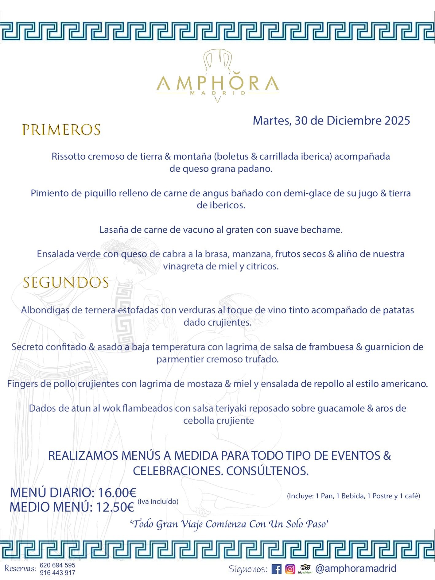 MENÚS DEL DÍA ALCORCÓN MENÚ DEL MARTES 30 DE DICIEMBRE DE DE 2025 MENÚS DIARIOS MEJORES MENÚS RESTAURANTES ALCORCÓN RESTAURANTE AMPHORA TERRAZA EN ALCORCÓN (DISPONEMOS DE UNA GRAN TERRAZA) Av. Leganés, 54 28923 · Alcorcón · Madrid · España. 91 644 39 17 620 694 595 También realizamos menús especiales a medida personalizados a grupos para todo tipo de eventos, como celebraciones, comidas o cenas de empresas, bautizos, bodas, cumpleaños, cenas o comidas de navidad 2023 2024, etc. Consúltenos o visite nuestras excelentes y amplias instalaciones y les prepararemos el menú más ajustado a sus necesidades y presupuesto. #RestaurantesEventos #RestaurantesMenúsCelebraciones #RestaurantesSalonesBodasBautizosComuniones #MenúsEspecialesparaEventosAlcorcón #MenúsCelebracionesAlcorcón #RestaurantesSalonesMenúsEspecialesGrupos #RestaurantesMenúsCumpleaños #ComidasCenasEmpresasAlcorcón #MenúsparaCenasComidasEventosEmpresasMadrid #MejoresTerrazasMadrid #MejorTerrazaAlcorcónMadrid #PresupuestosMenúsBodasComunionesBautizosAlcorcón #RestaurantesSecretosconEncantoMadrid #RestaurantesMenúsCenasComidasGruposEmpresasNavidadesAlcorcon #SalonesComidasCenasEmpresasAlcorcón #MenúsEventos #MenúsBodas #MenúsComuniones #MenúsCumpleaños #MenúsBautizos #MenúsEventosAlcorcón #MenúsBodasAlcorcón #MenúsComunionesAlcorcón #MenúsCumpleañosAlcorcón #MenúsBautizosAlcorcón #MenúsNavidadAlcorcón #MenúsComidasNavidad #MenúsCenasNavidad #SalonesEventosAlcorcón RESTAURANTES ALCORCÓN CELEBRACIONES EVENTOS CUMPLEAÑOS BODAS COMUNIONES BAUTIZOS, MENÚS ESPECIALES A MEDIDA PARA REUNIONES FAMILIARES EVENTOS CELEBRACIONES BODAS COMUNIONES BAUTIZOS EN ALCORCÓN, RESTAURANTES SALONES GRUPOS COMIDAS CENAS EN ALCORCÓN, RESTAURANTES COMIDAS CENAS EMPRESA ALCORCÓN MADRID, MEJORES TERRAZAS ALCORCÓN, MEJOR TERRAZA ALCORCÓN, RESTAURANTES SECRETOS CON ENCANTO EN MADRID, RESTAURANTES MENUS GRUPOS ESPECIALES COMIDAS CENAS EMPRESAS NAVIDADES ALCORCÓN, CONSÚLTE NUESTROS MENÚS A MEDIDA PARA EVENTOS - REALIZAMOS MENÚS A MEDIDA PARA BODAS, COMUNIONES, BAUTIZOS, CUMPLEAÑOS, CENAS COMIDAS DE EMPRESAS, ETC - NUESTRO RESTAURANTE DIPONE DE UNA EXTRAORDINARIA TERRAZA PARA TODO TIPO DE EVENTOS - NUESTROS SALONES INTERIORES SE ADAPTAN A TODO DE EVENTOS, YA SEAN PARTICULARES COMO DE EMPRESAS - RESTAURANTE PREPARADO PARA TODO TIPO DE EVENTOS DE CLIENTES DE LA ZONA SUR SUROESTE DE MADRID COMO ALCORCÓN MÓSTOLES FUENLABRADA VILLAVICIOSA DE ODÓN POZUELO DE ALARCÓN GETAFE LAS ROZAS MAJADAHONDA - UNO DE LOS MEJORES RESTAURANTES DE MADRID PARA COMER O CENAR A LA CARTA O CON NUESTROS MENÚS - CELEBRE CON NOSOTROS SUS REUNIONES FAMILIARES CUMPLEAÑOS BAUTIZOS COMUNIONES BODAS PRESENTACIONES ETC. PUES SERÁN UN ÉXITO - MEJORES RESTAURANTES SALONES CELEBRACIONES EN ALCORCÓN -RESTAURANTES MENUS GRUPOS COMIDAS CENAS REUNIONES EMPRESAS NAVIDADES 2024 ALCORCÓN ZONA SUR MADRID.MENÚS DEL DÍA ALCORCÓN DIARIOS MEJORES MENÚS RESTAURANTES ALCORCÓN RESTAURANTE AMPHORA TERRAZA EN ALCORCÓN (DISPONEMOS DE UNA GRAN TERRAZA)